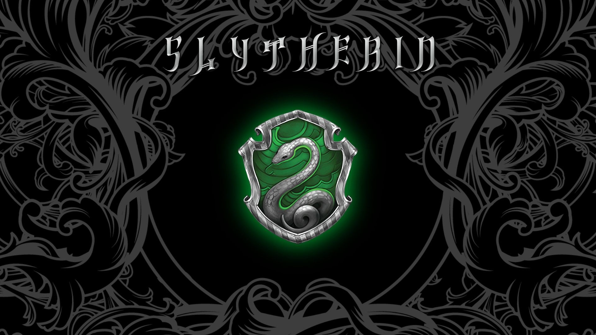 Slytherin laptop, Exclusive wallpapers, Device personalization, Distinctive vibe, 1920x1080 Full HD Desktop