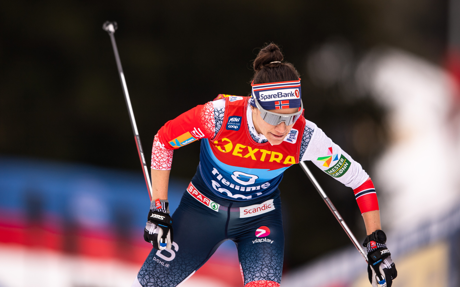 Heidi Weng, Ski champion, Olympic withdrawal, COVID-19 impact, 1920x1200 HD Desktop