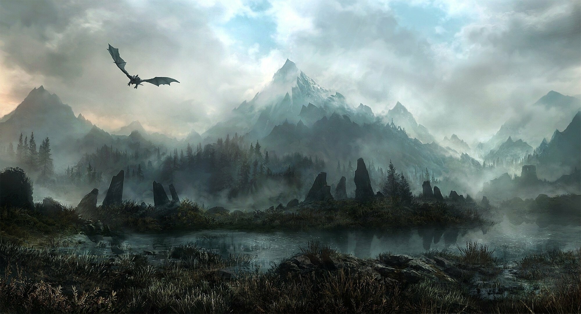Skyrim, Gaming adventure, High-resolution wallpapers, Request from fans, 2000x1080 HD Desktop