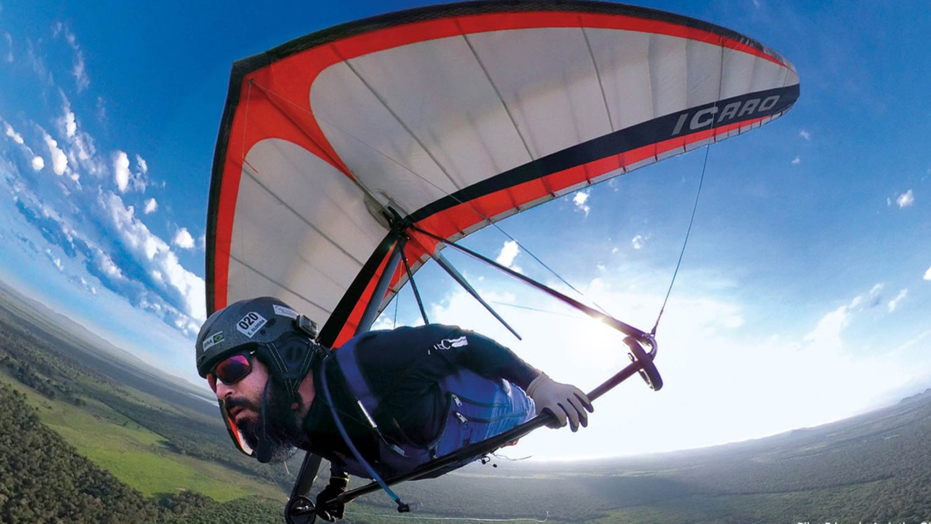 Hang Gliding: Icaro 2000, Laminar, Hang glider manufacturer, World championships. 1920x1080 Full HD Background.