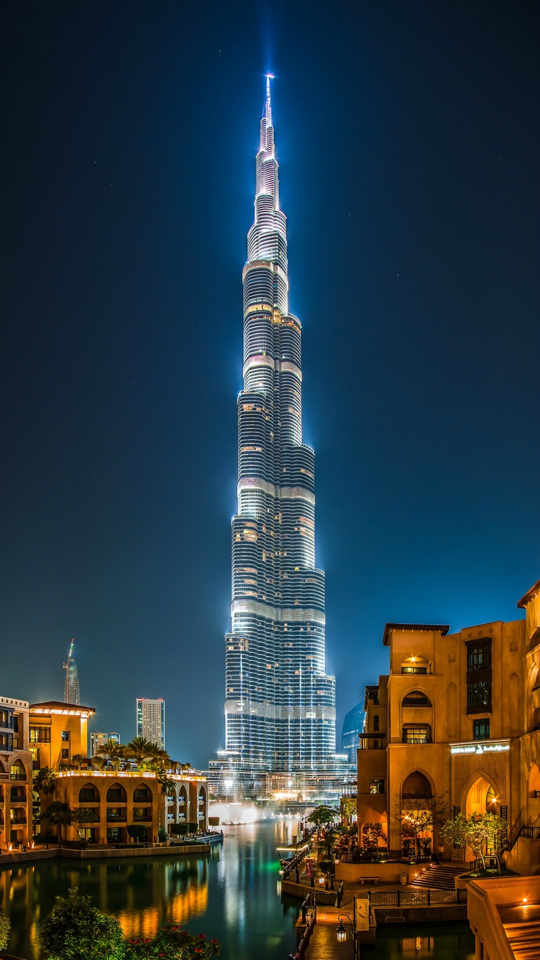Burj Khalifa, High definition wallpapers, Displaying beauty, Sarah Thompson's art, 1080x1920 Full HD Handy