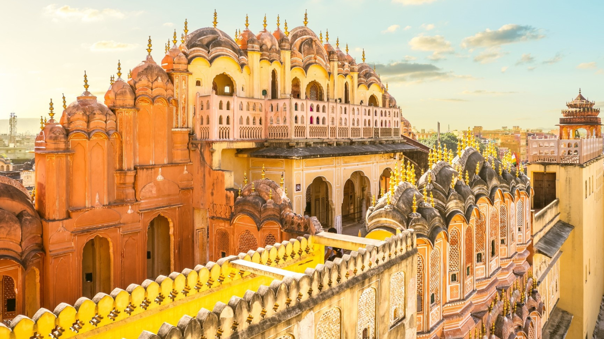 Jaipur, Hawa Mahal, Palace of the Winds, Windows 10 Spotlight Images, 1920x1080 Full HD Desktop