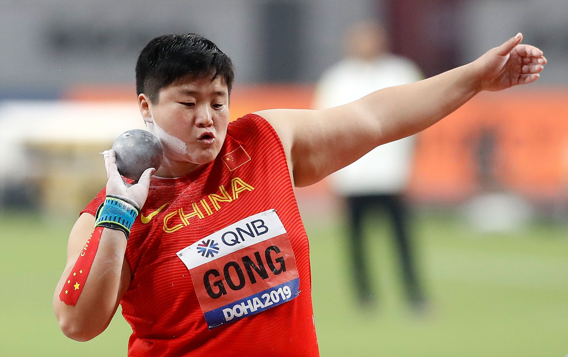Gong Lijiao, Chinese athletics, Best performance, 2250x1420 HD Desktop
