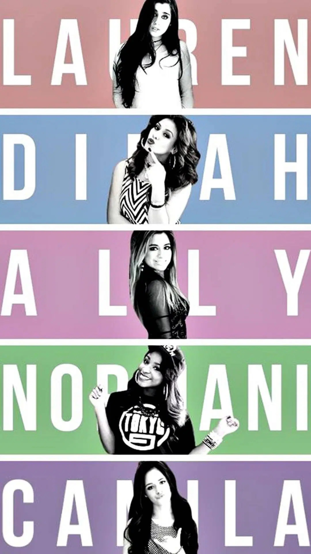 Fifth Harmony, Wallpaper download, Android and iPhone compatible, High definition, 1080x1920 Full HD Phone