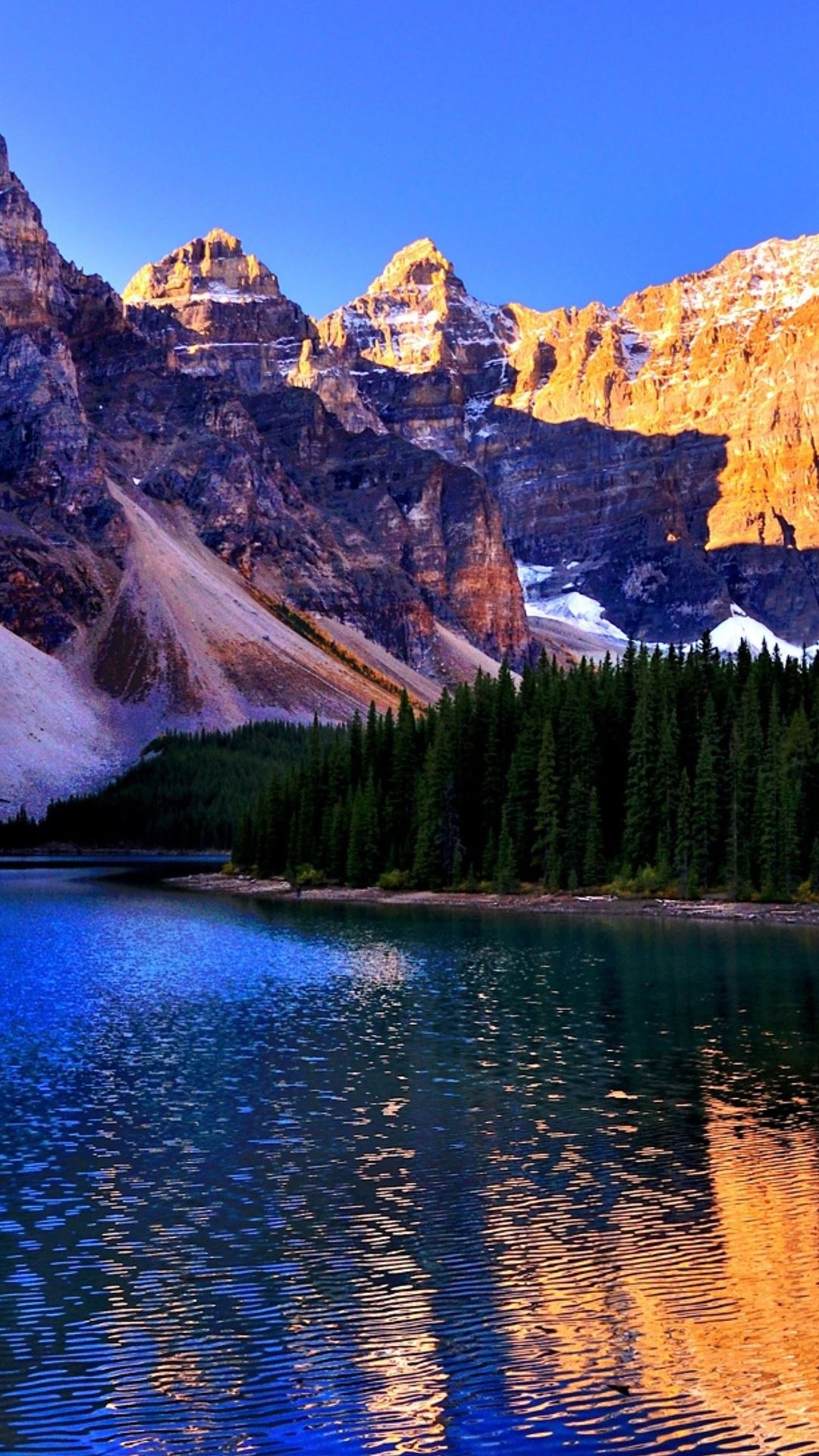 Banff National Park, Xperia and iPhone wallpapers, Stunning lake views, Canadian beauty, 1080x1920 Full HD Phone