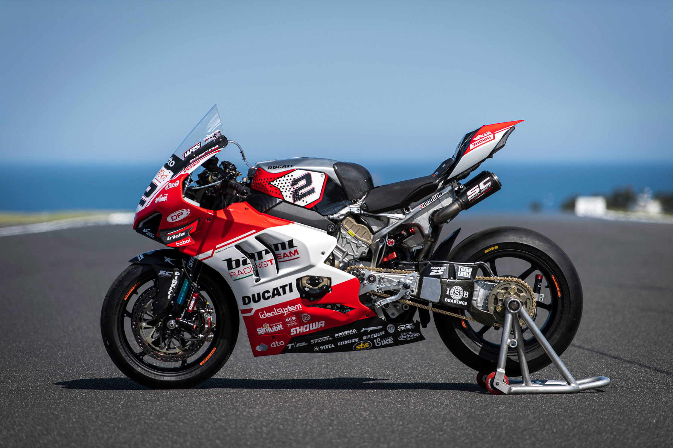 Ducati Panigale V4, Performance-enhancing exhaust, Unveiling the power, Thrilling sound, 2250x1500 HD Desktop