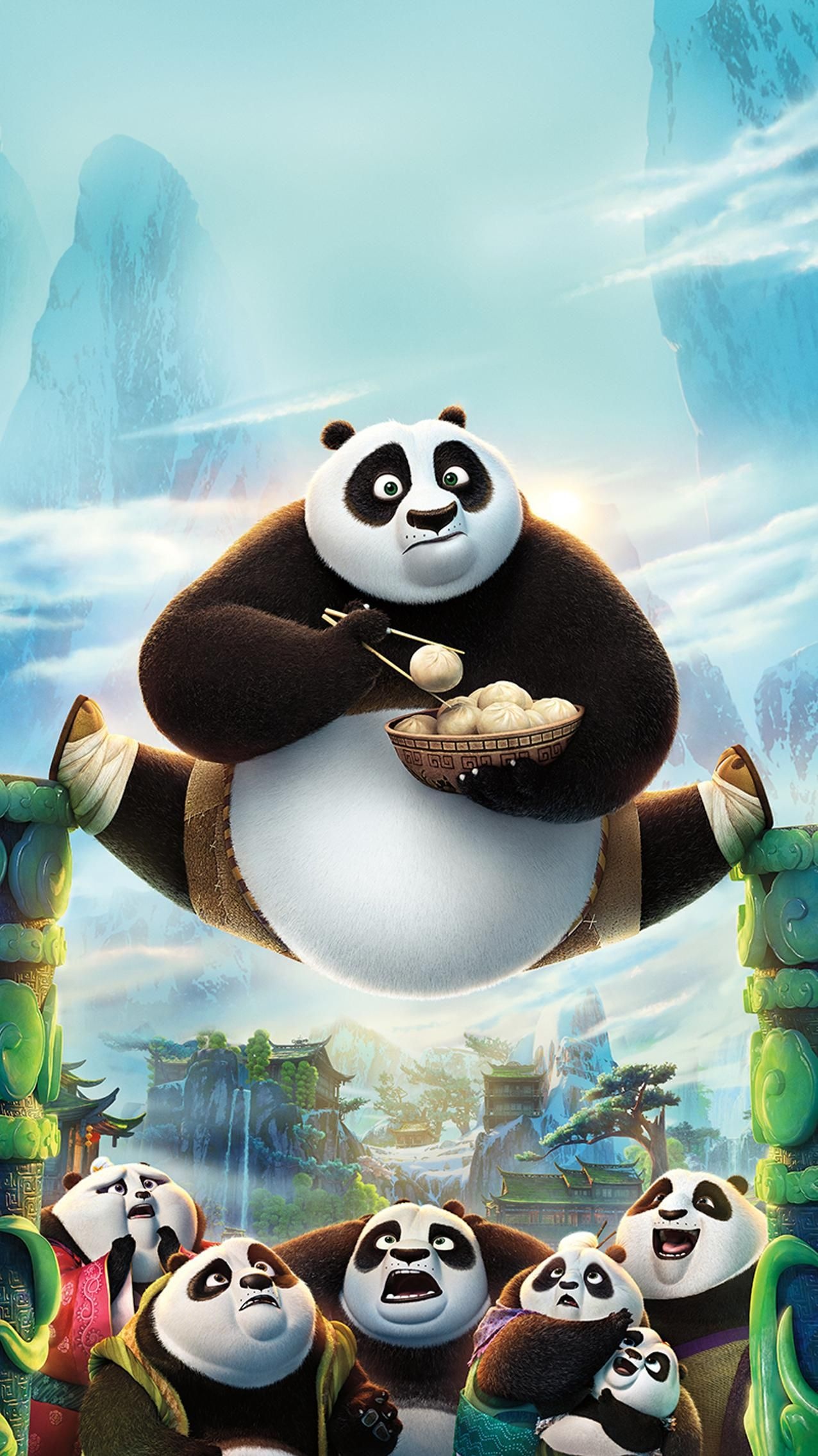 Kung Fu Panda 3, Phone wallpaper, 1280x2270 HD Phone