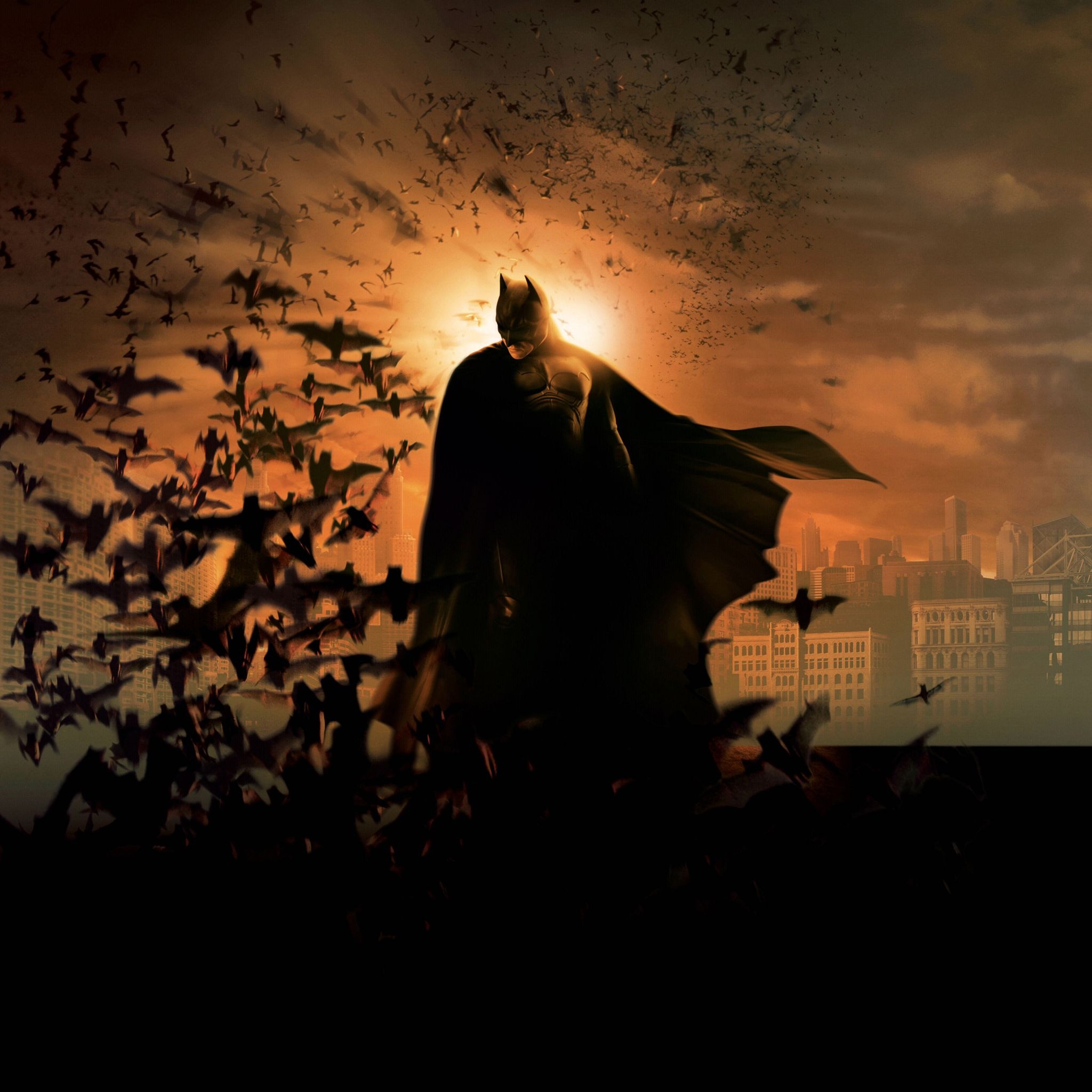 The Dark Knight, Memorable quote, Batman Begins, Iconic wallpaper, 2050x2050 HD Phone