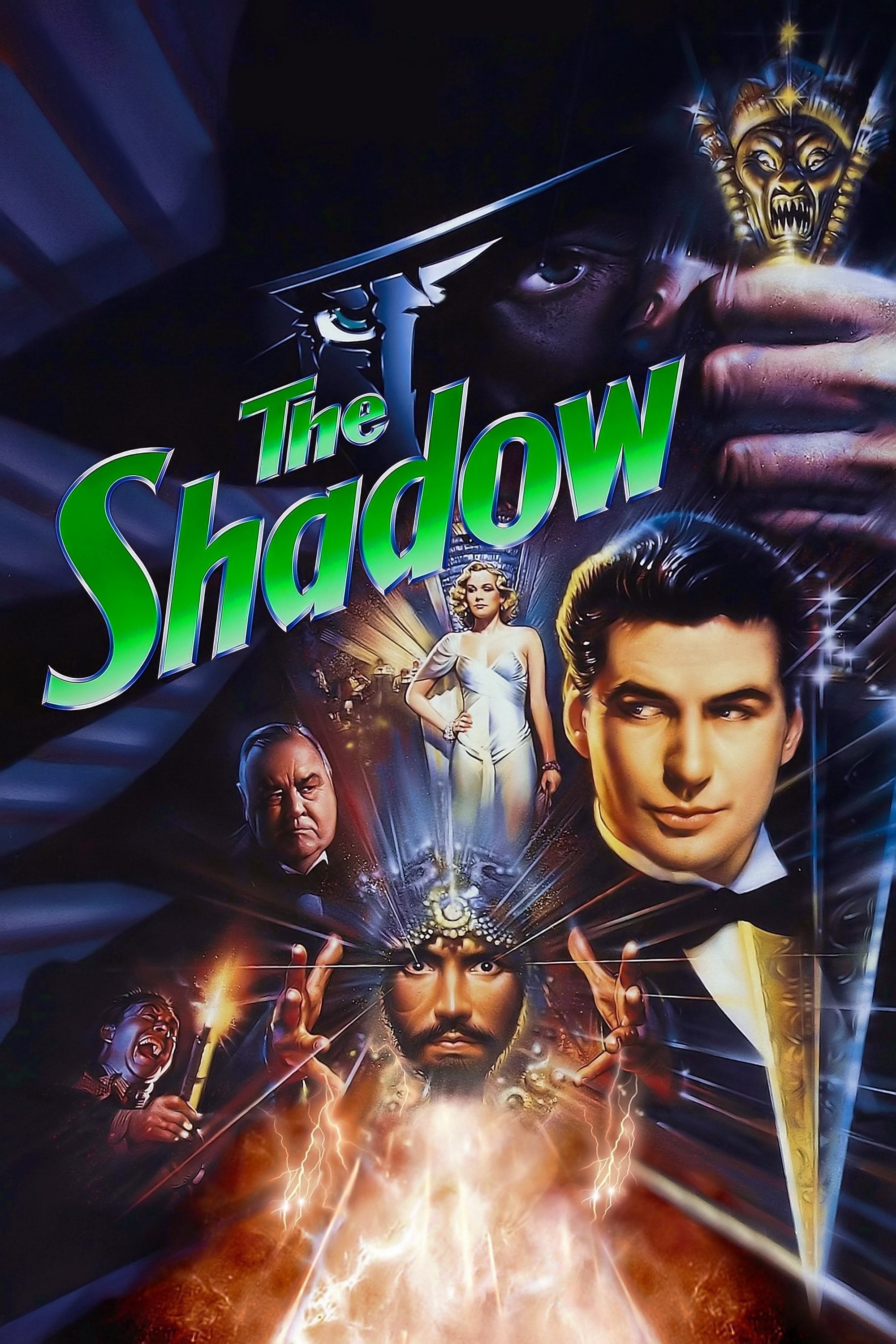 The Shadow, Vintage movie posters, Movie available on The Movie Database, 2000x3000 HD Phone