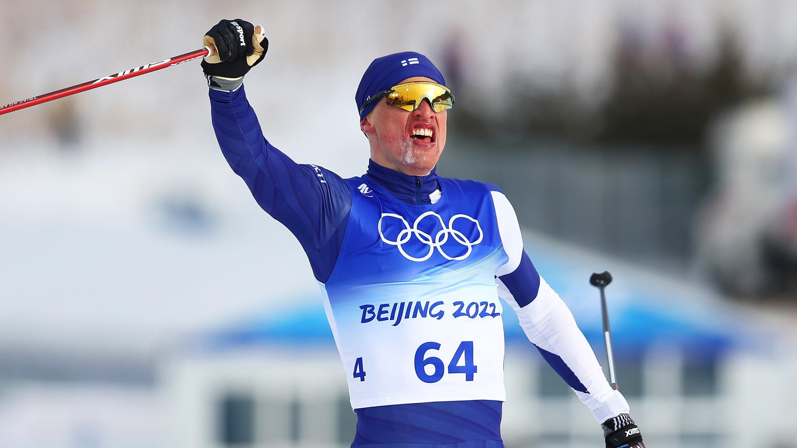 Iivo Niskanen, Olympic gold, Cross-country ski, Bolshunov and Klbo defeated, 2560x1440 HD Desktop