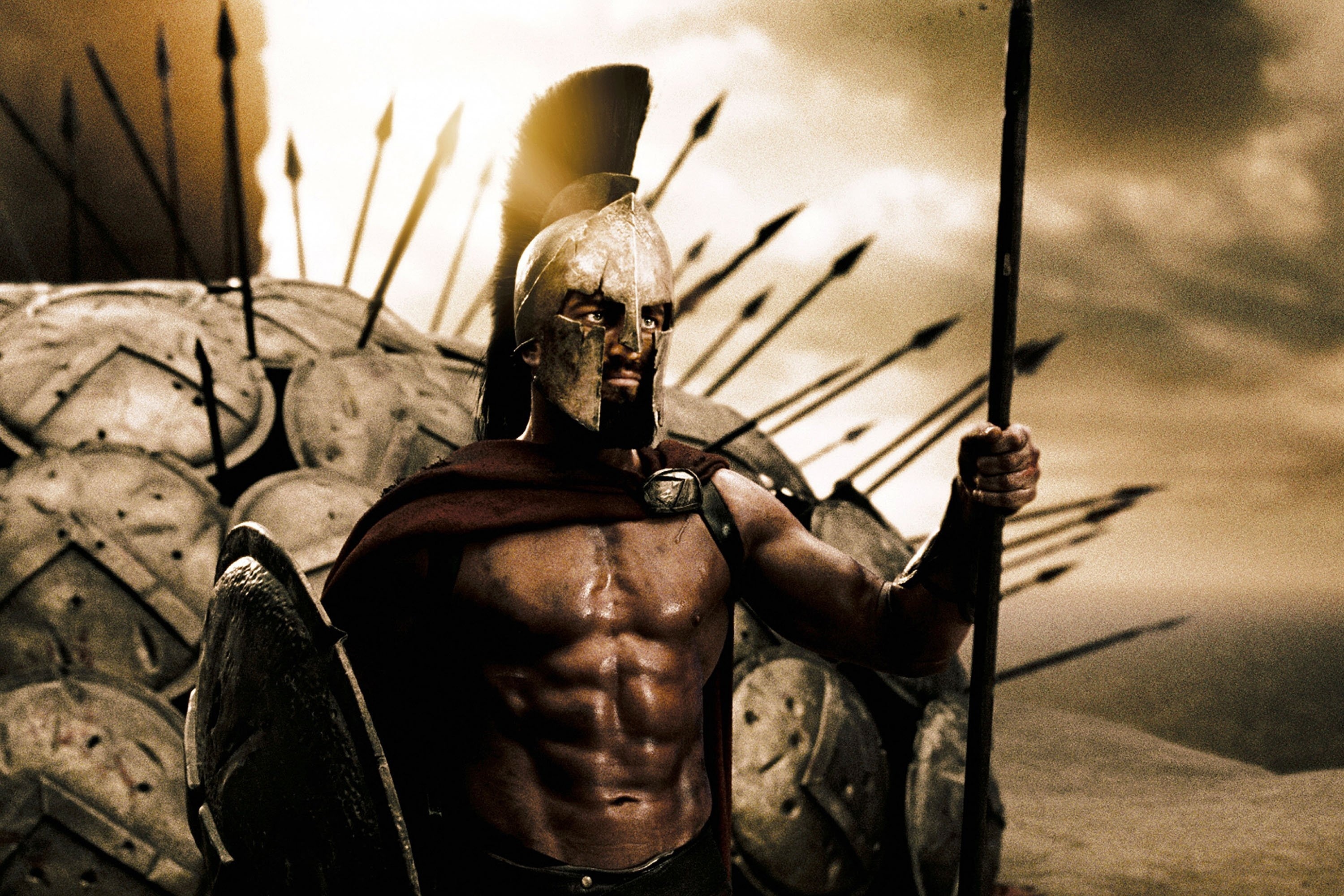300 Spartans, Film wallpaper, Leonid army, Epic battle, 3000x2000 HD Desktop