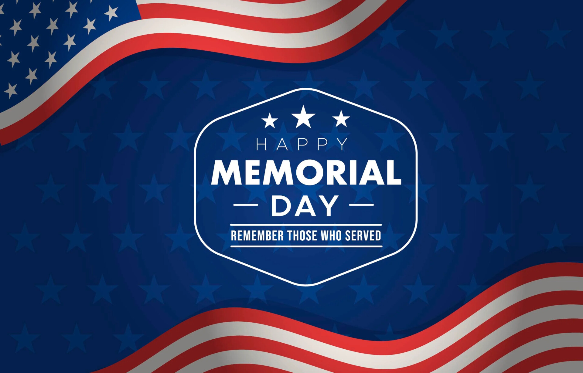Memorial Day: Remembering those who served in the United States. 1920x1230 HD Background.