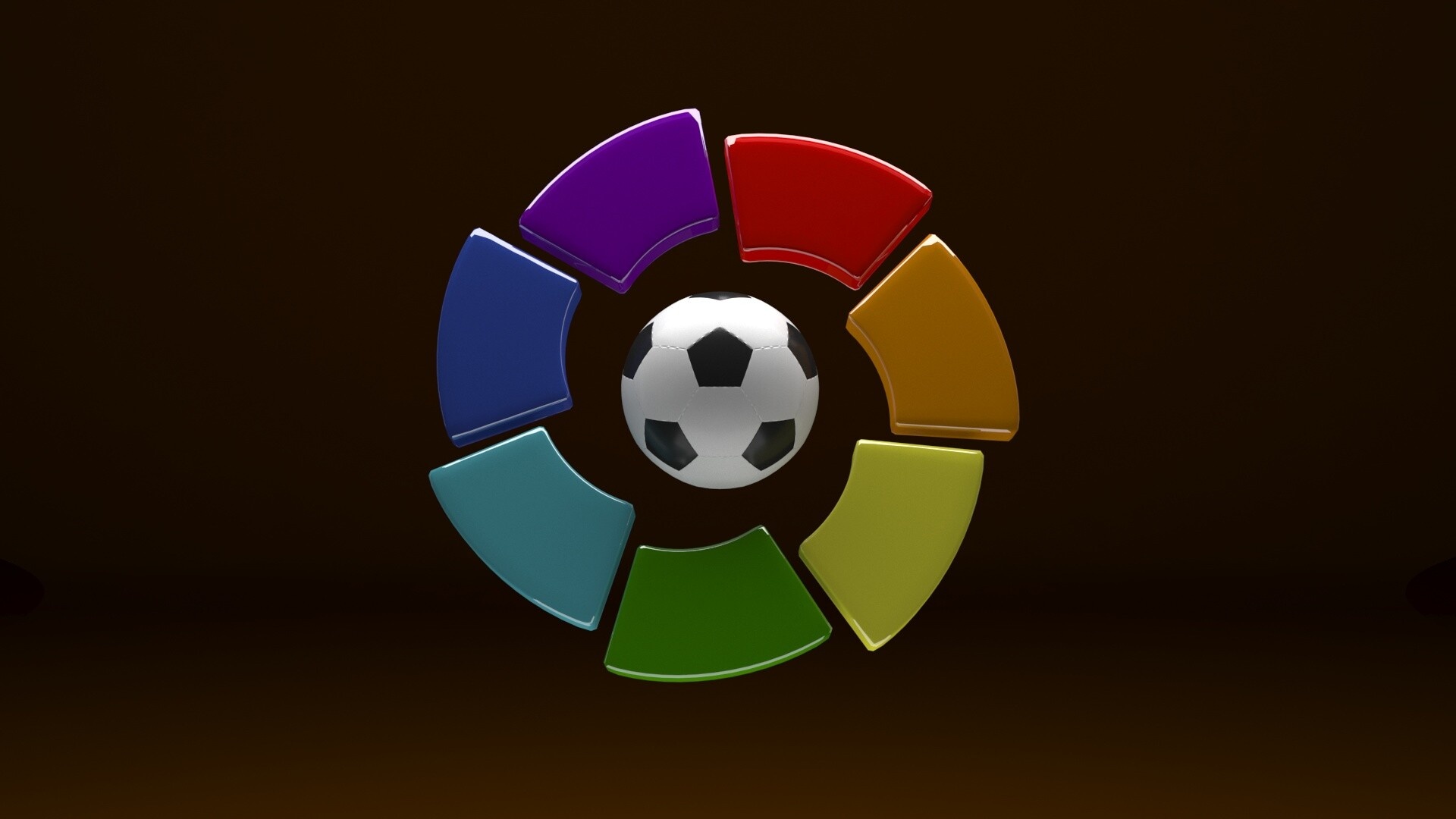 La Liga logo animation, ArtStation, Graphic design, Animation, 1920x1080 Full HD Desktop