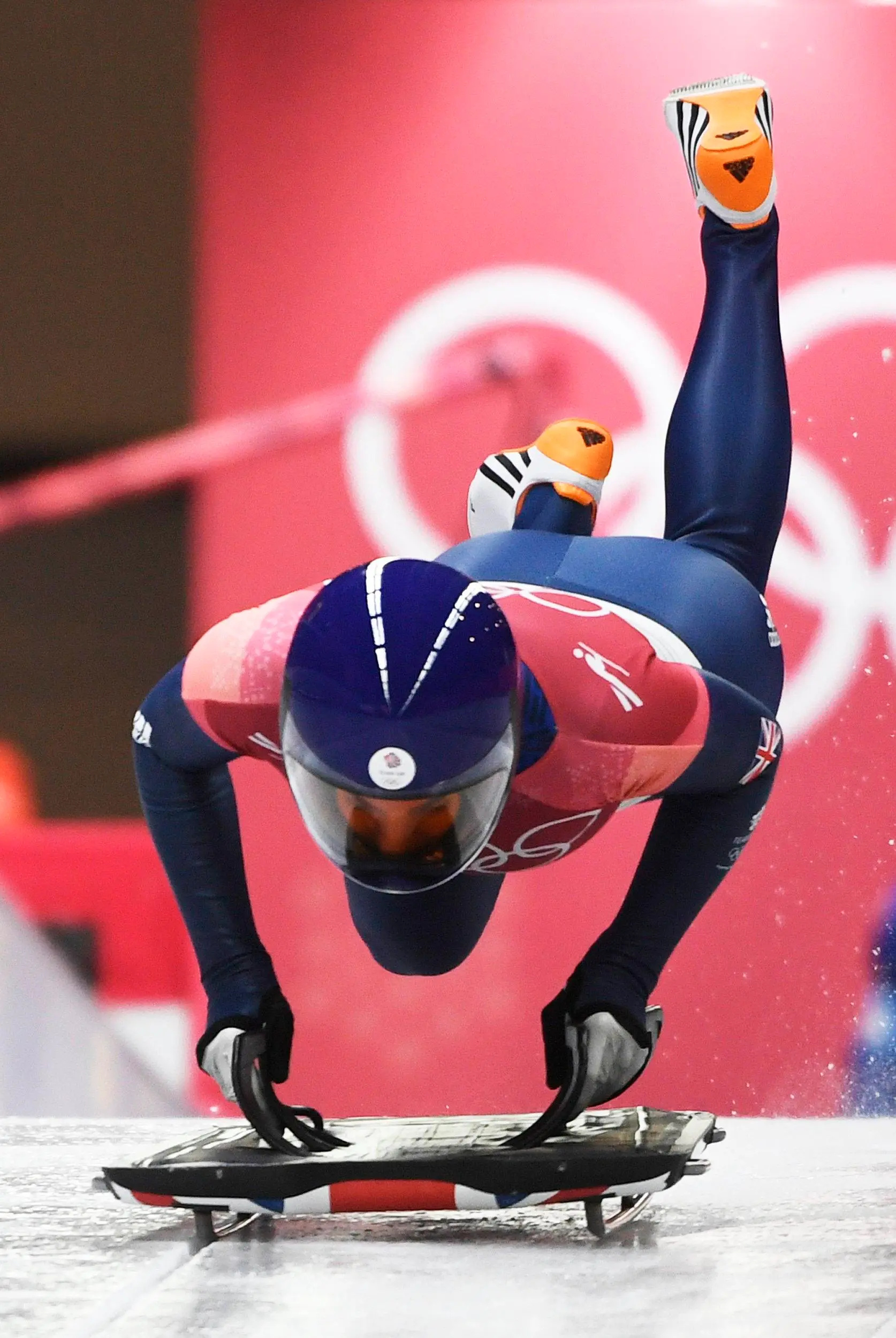 Skeleton (Sport): Laura Deas, A British sportswoman, The 2018 Winter Olympics bronze medalist. 1680x2500 HD Wallpaper.