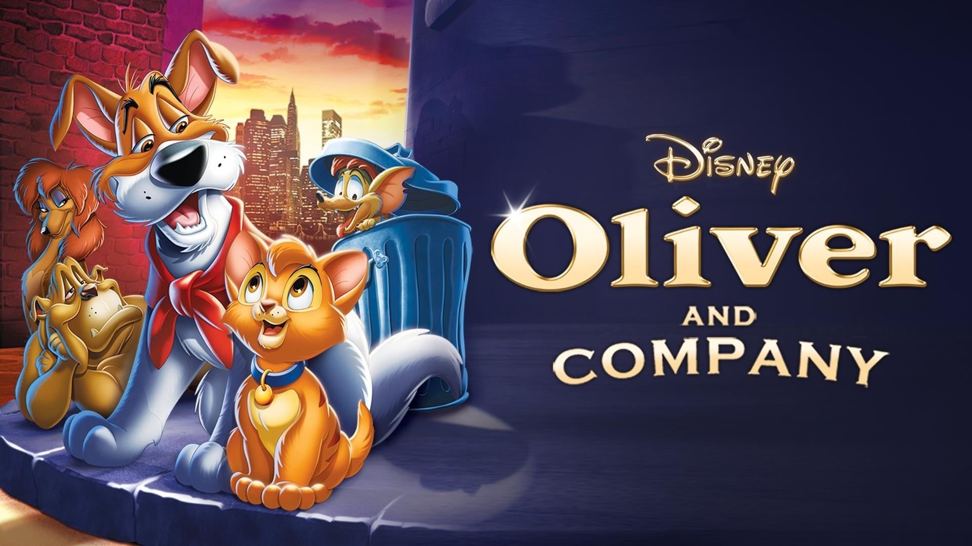 Oliver and Company, Collection of wallpapers, Fan-favorite classic, Nostalgia overload, 1920x1080 Full HD Desktop