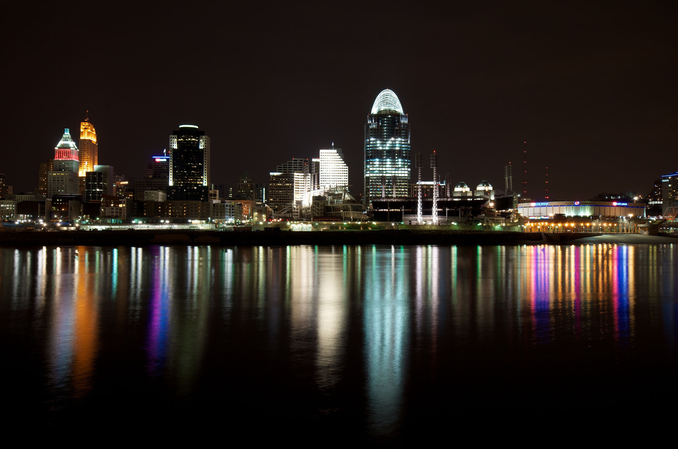Cincinnati skyline, Tax friendly city, Businesses, Sibcy Cline, 2370x1570 HD Desktop