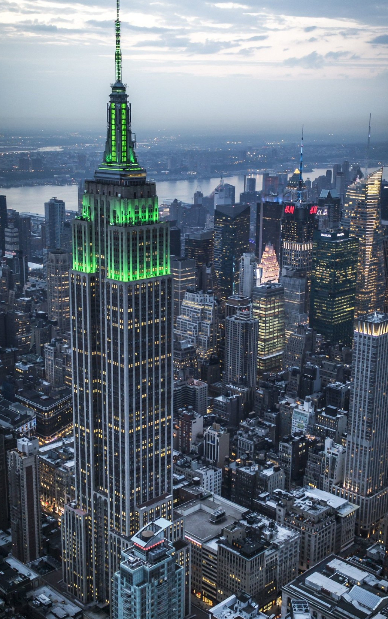 New York, Empire State Building, Architectural marvel, Photo threads, 1290x2050 HD Handy