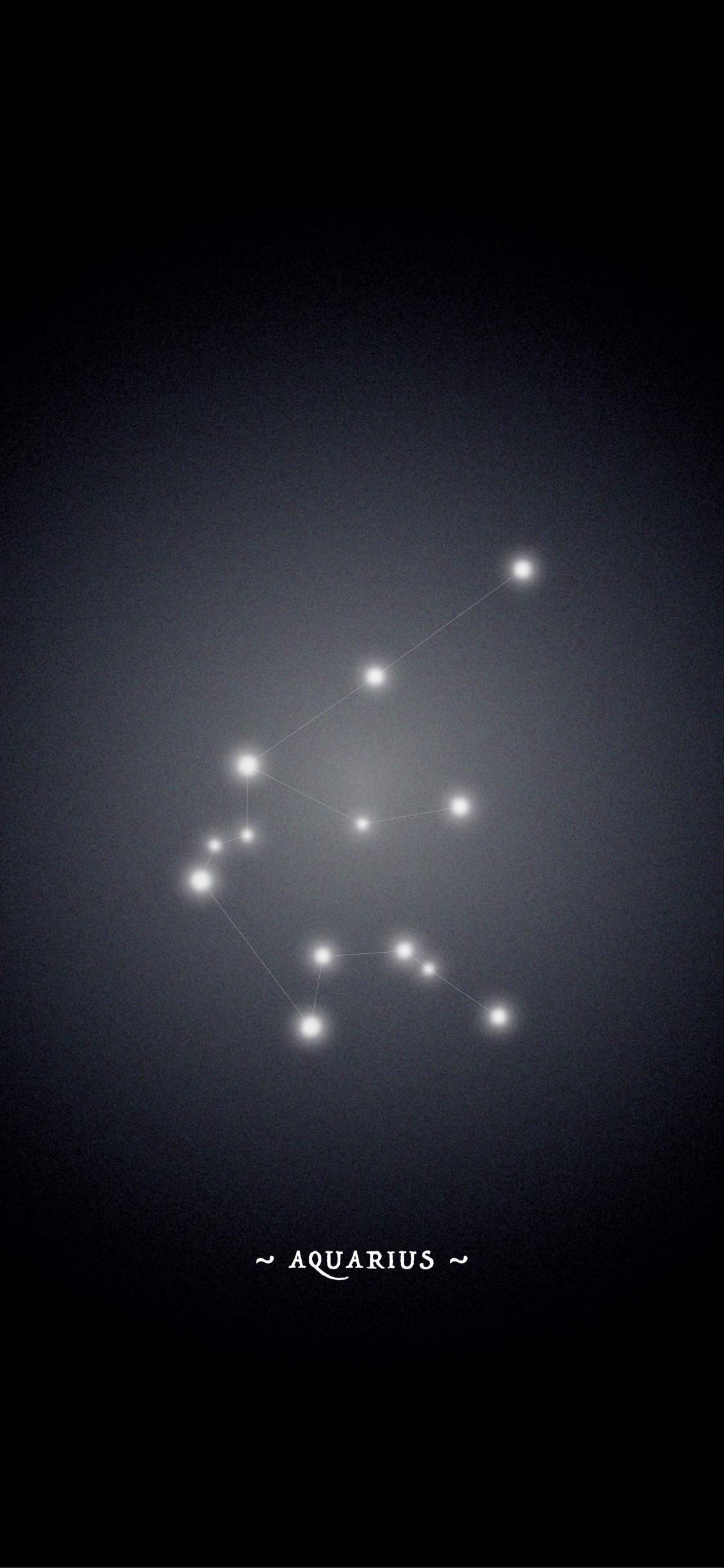 Aquarius Zodiac Sign, January background, Aquarius aesthetic, Orion constellation, 1130x2440 HD Phone