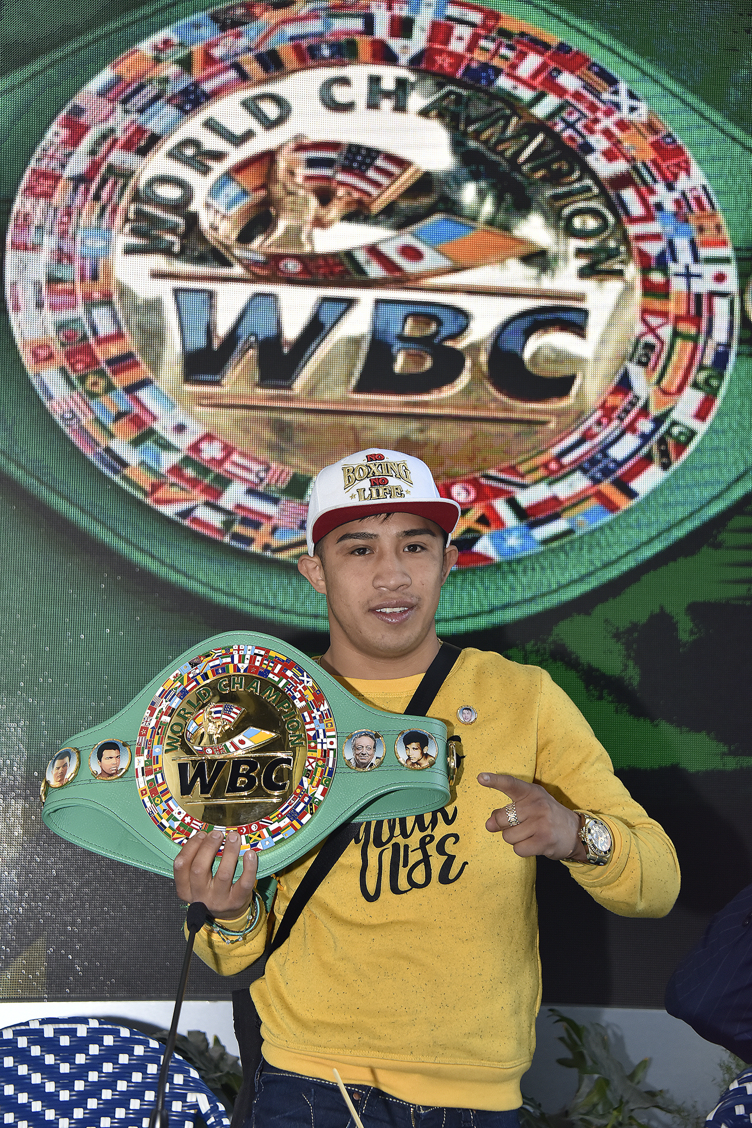 Julio Cesar Martinez, Baby-faced fireball, World Boxing Council, Sports, 1500x2250 HD Handy