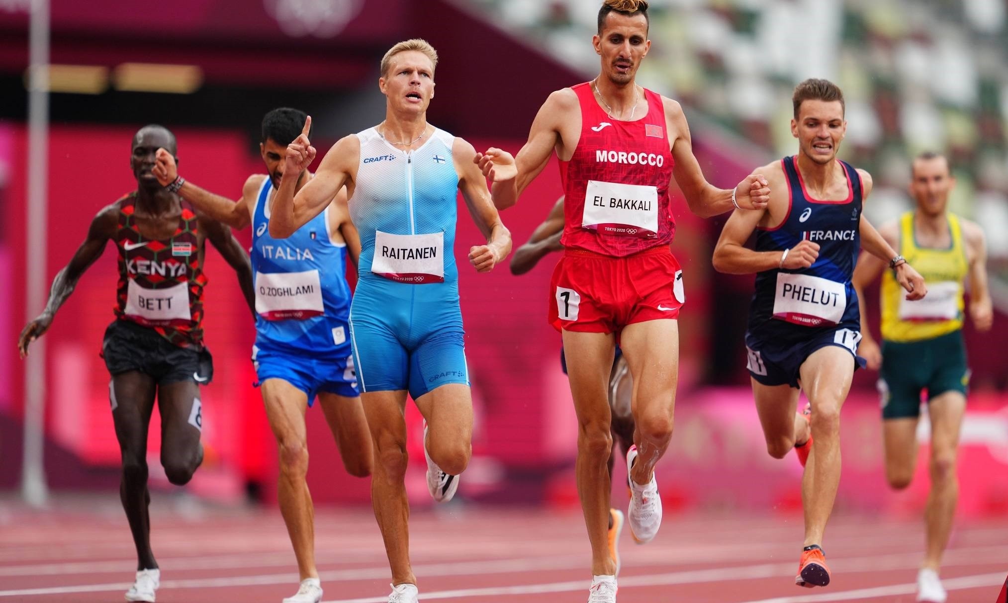 Soufiane El Bakkali, Olympic Games 2020, Tindouft, 3 000m steeplechase, 2030x1220 HD Desktop
