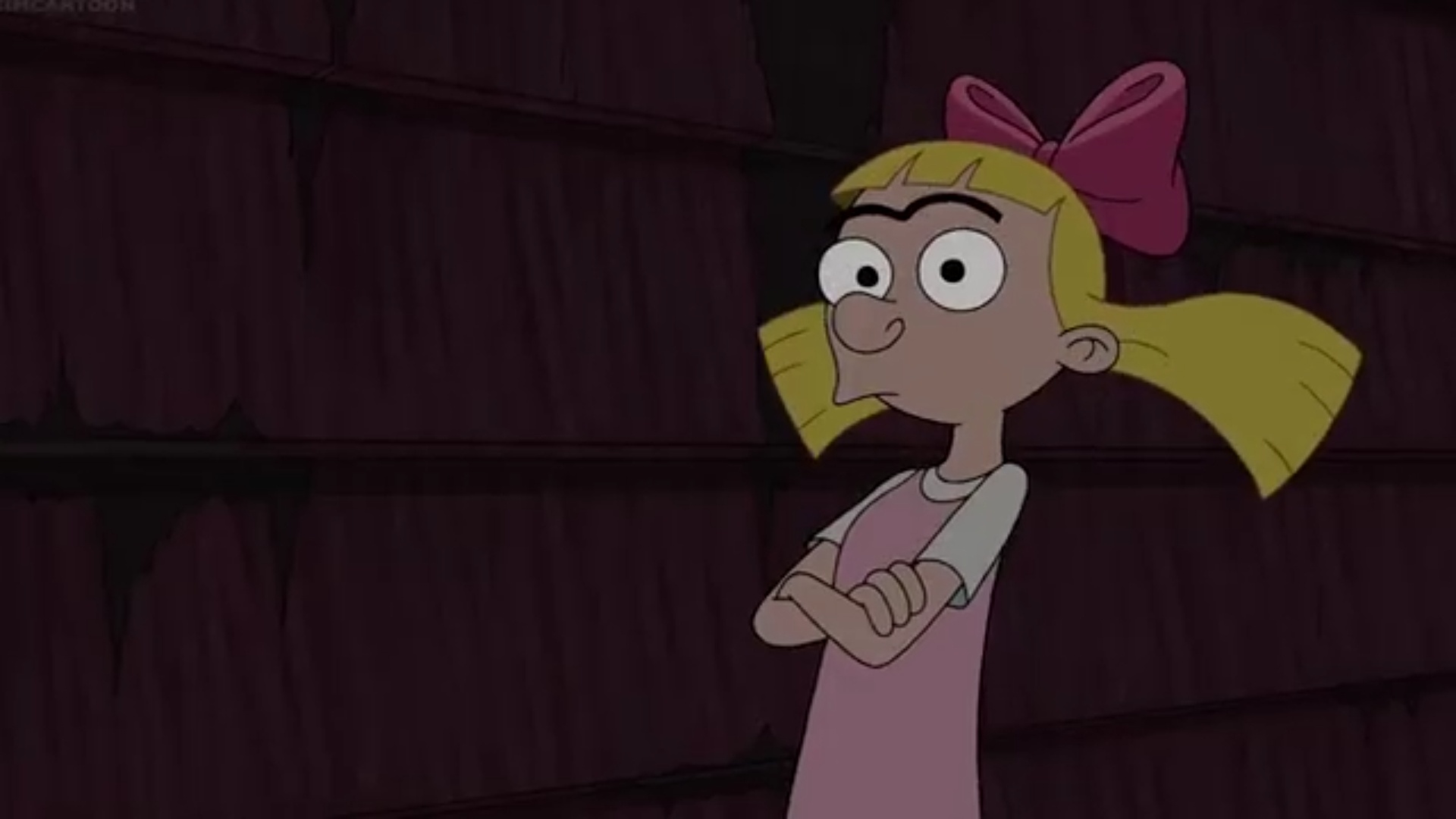 Helga and Arnold, Love and romance, Hey Arnold, Heart It, 1920x1080 Full HD Desktop