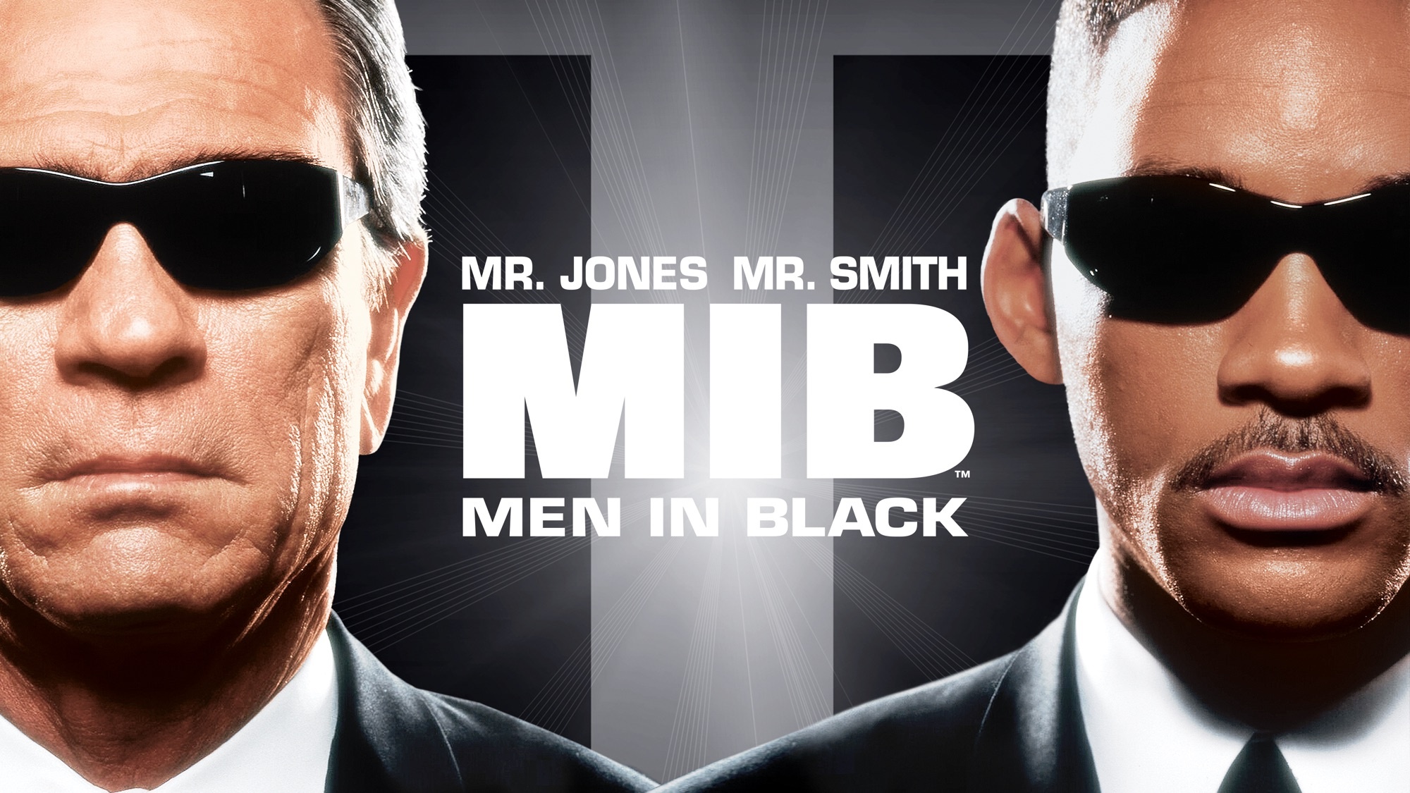 Men In Black, HD wallpaper, Dark background, Iconic imagery, 2000x1130 HD Desktop
