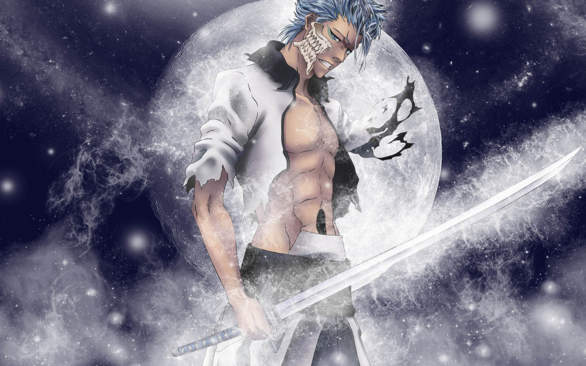 Grimmjow Jaggerjack: The fourth most popular character in the most recent Bleach popularity poll. 1920x1200 HD Wallpaper.