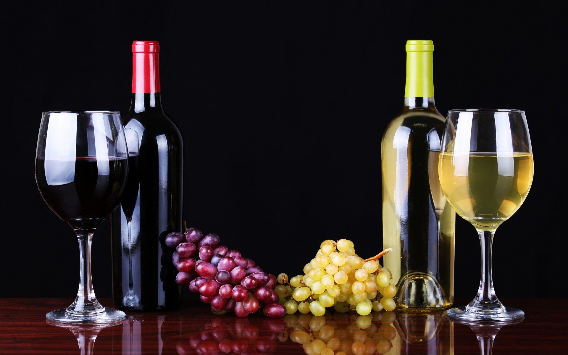Grapes: A fruit that grows in tight clusters, Dessert wine. 1920x1200 HD Background.