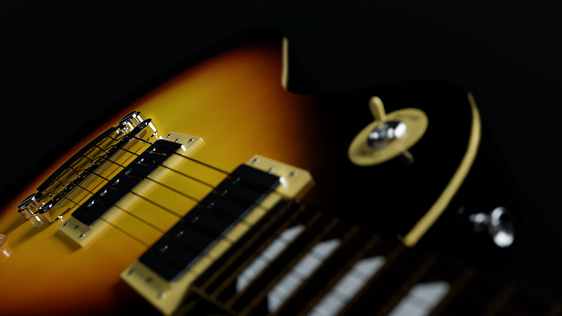 Gibson Guitar: The Joe Perry Boneyard Les Paul, An extremely rare musical instrument. 1920x1080 Full HD Wallpaper.