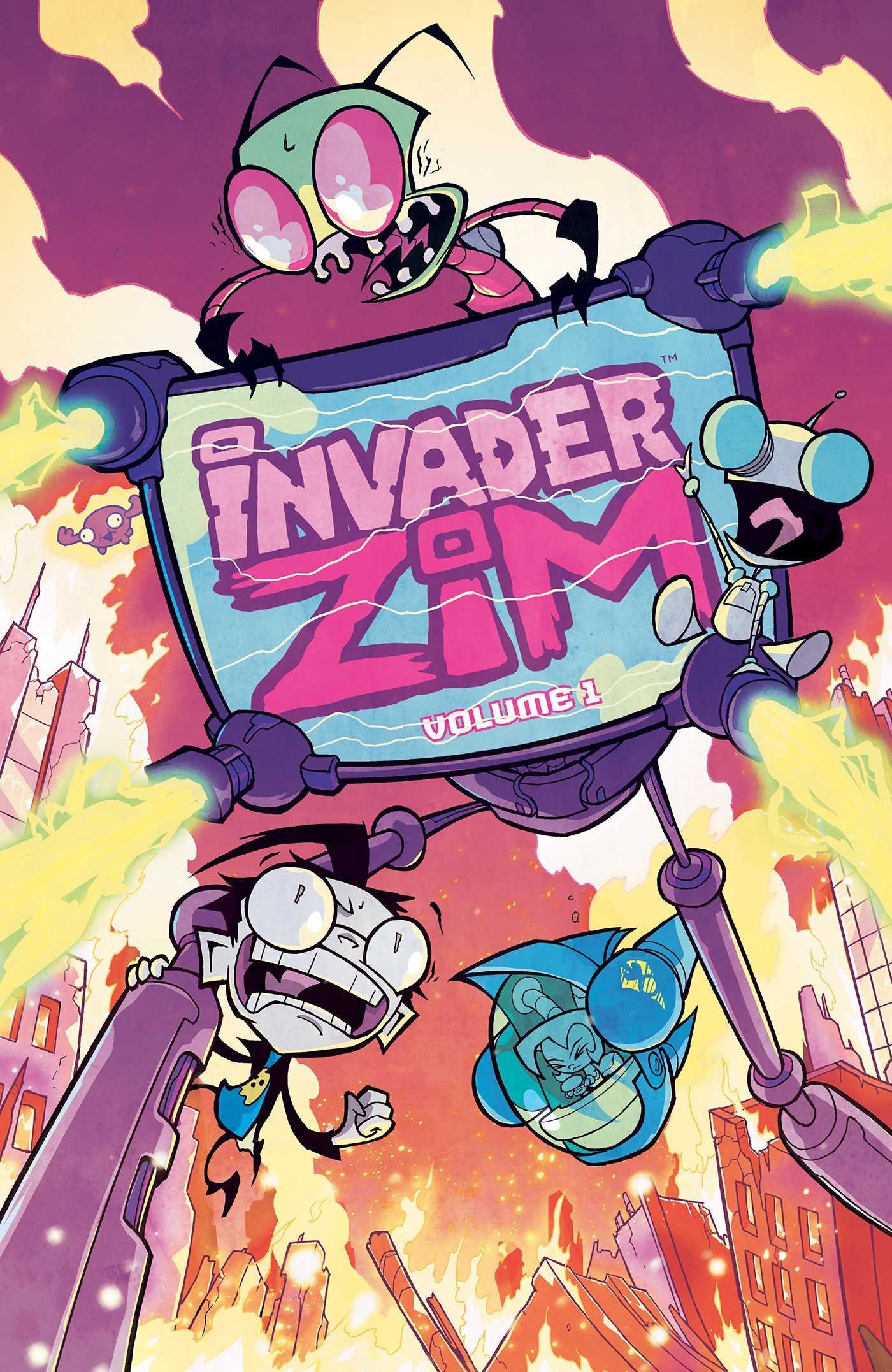 Invader ZIM, Vol 1 1, Vasquez Jhonen, Trueheart Eric, 1400x2160 HD Phone