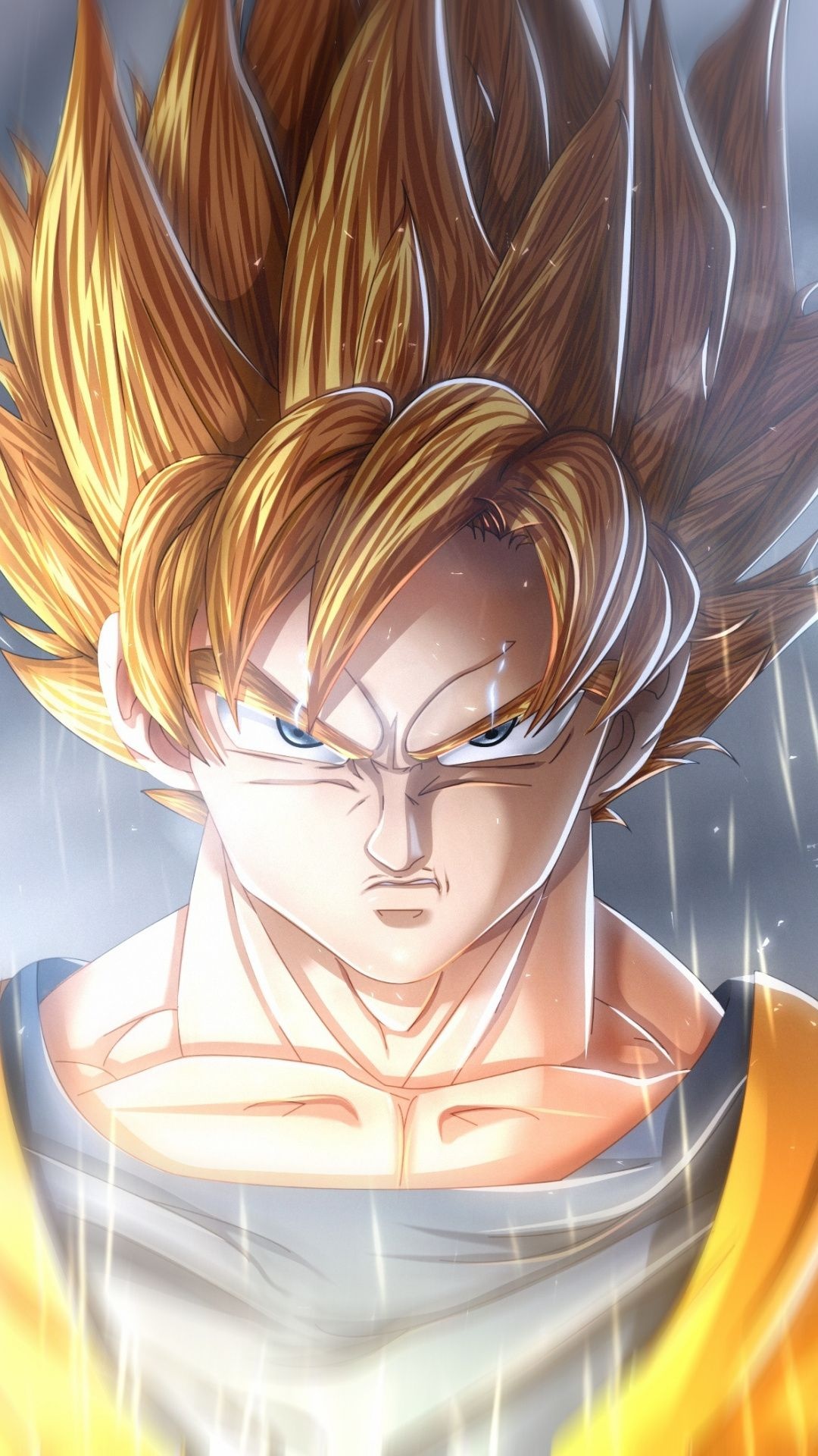 Dragon Ball Z Abridged, Powerful Goku, Anime wallpapers, Dragon Ball art, 1080x1920 Full HD Phone