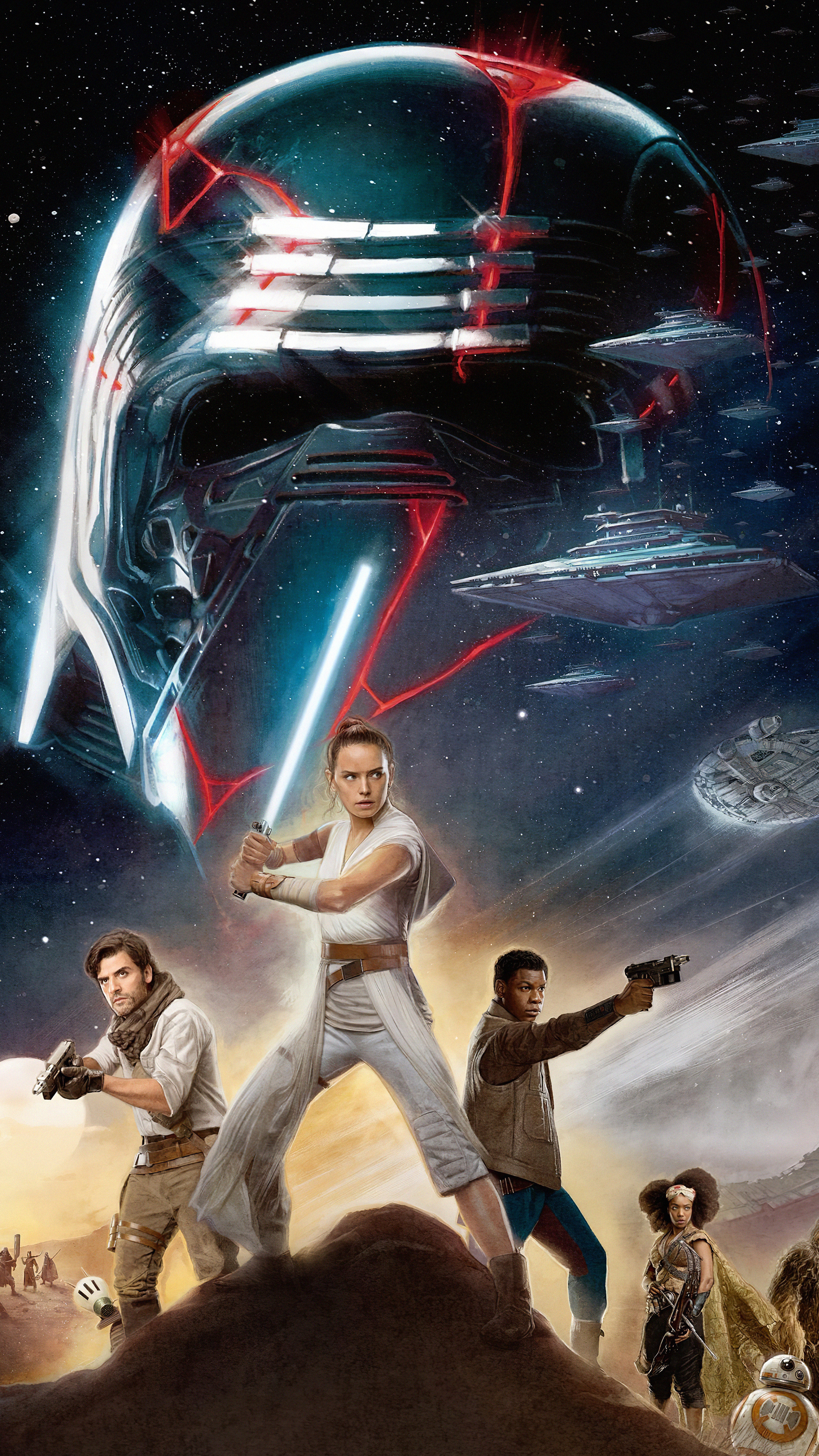 Star Wars Rise of Skywalker, New IMAX, Xperia XZ, Z5 Premium, 2160x3840 4K Phone