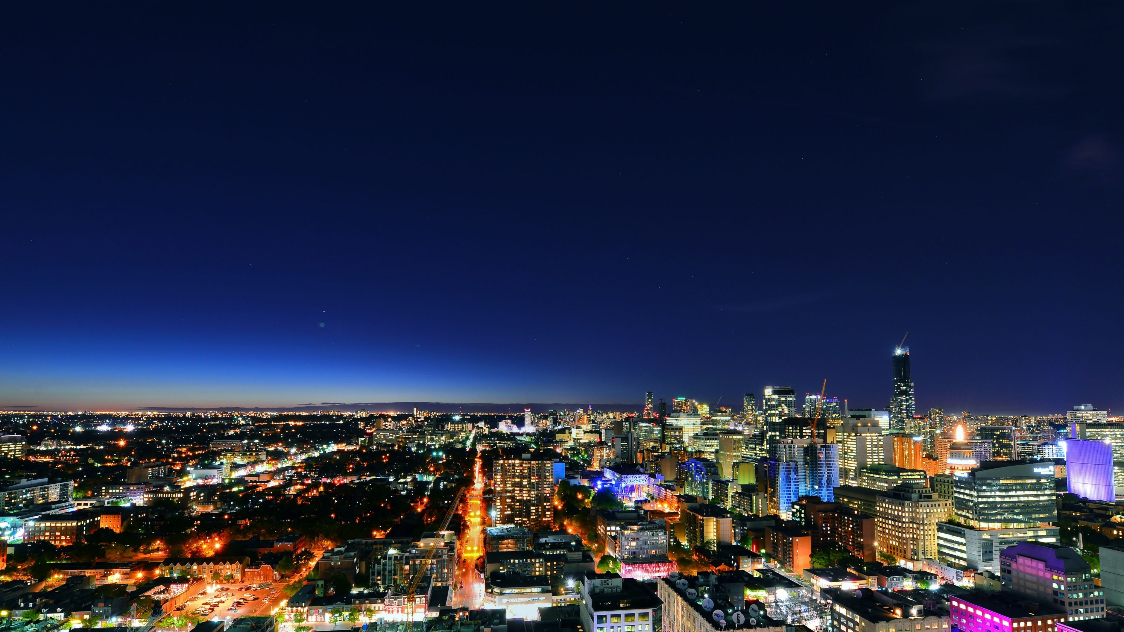 Toronto Skyline, 4K wallpapers, Cityscapes in high resolution, 3840x2160 4K Desktop