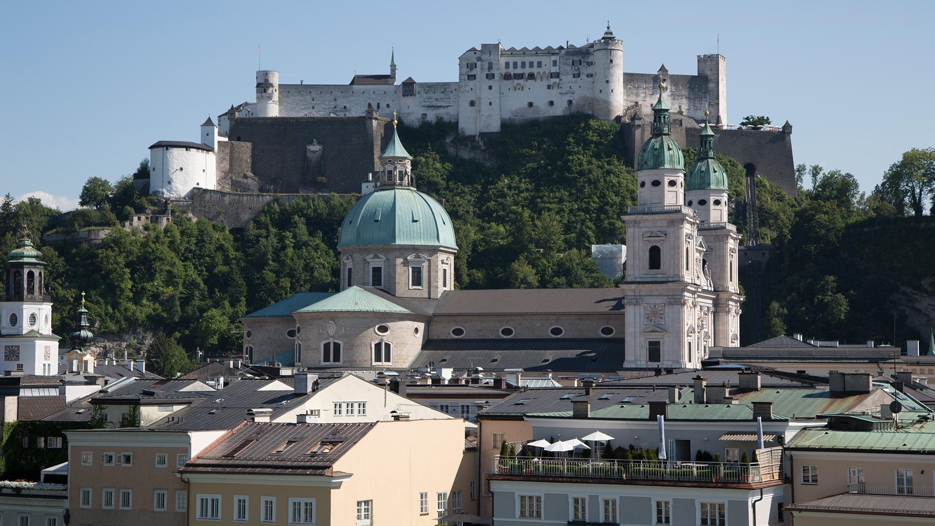 Hohensalzburg Fortress, Gesamtkunstwerk, Heart of Europe, Salzburg, 1920x1080 Full HD Desktop