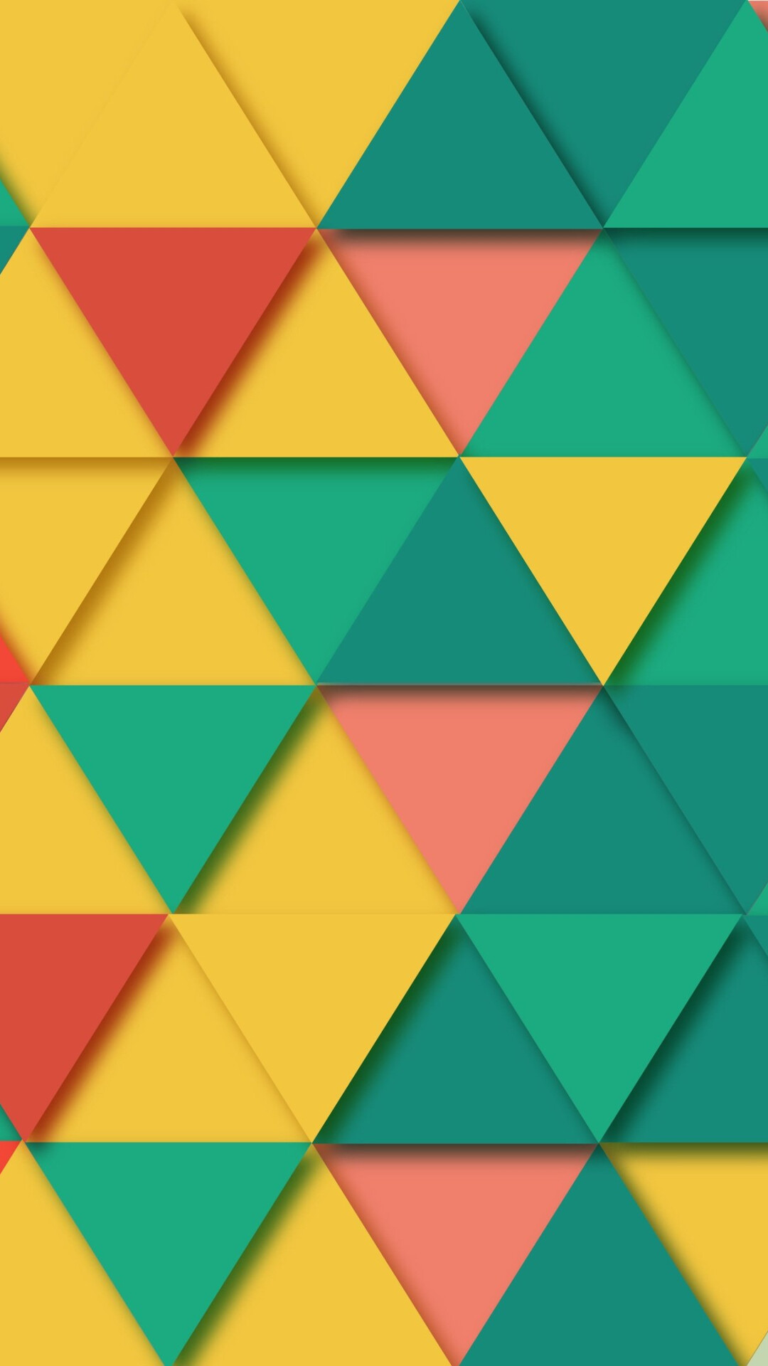 Geometric Abstract: Parallelograms, Acute angles, Equilateral triangles. 1080x1920 Full HD Wallpaper.