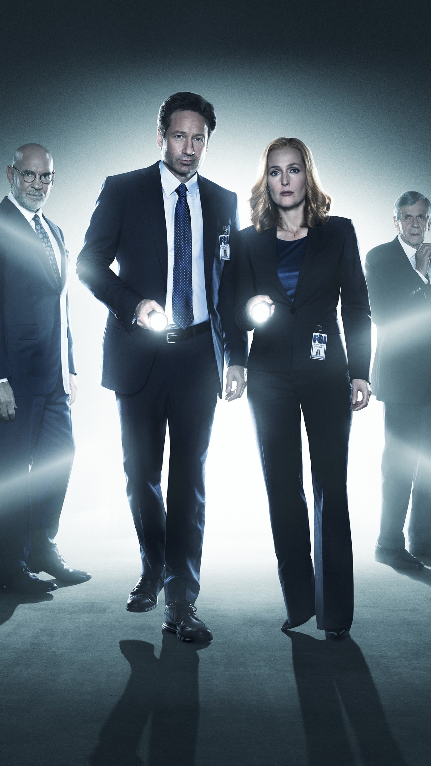 The X Files, David Duchovny, TV Series, Detective, 1440x2560 HD Handy