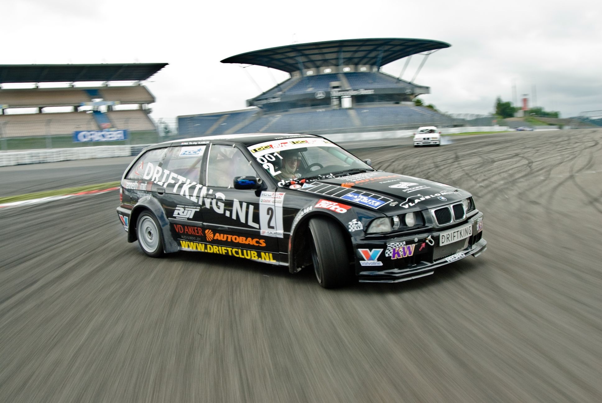 Drifting: BMW Universal, Drift King, Autobacs racing oil, Competitive motorsport. 1940x1300 HD Wallpaper.