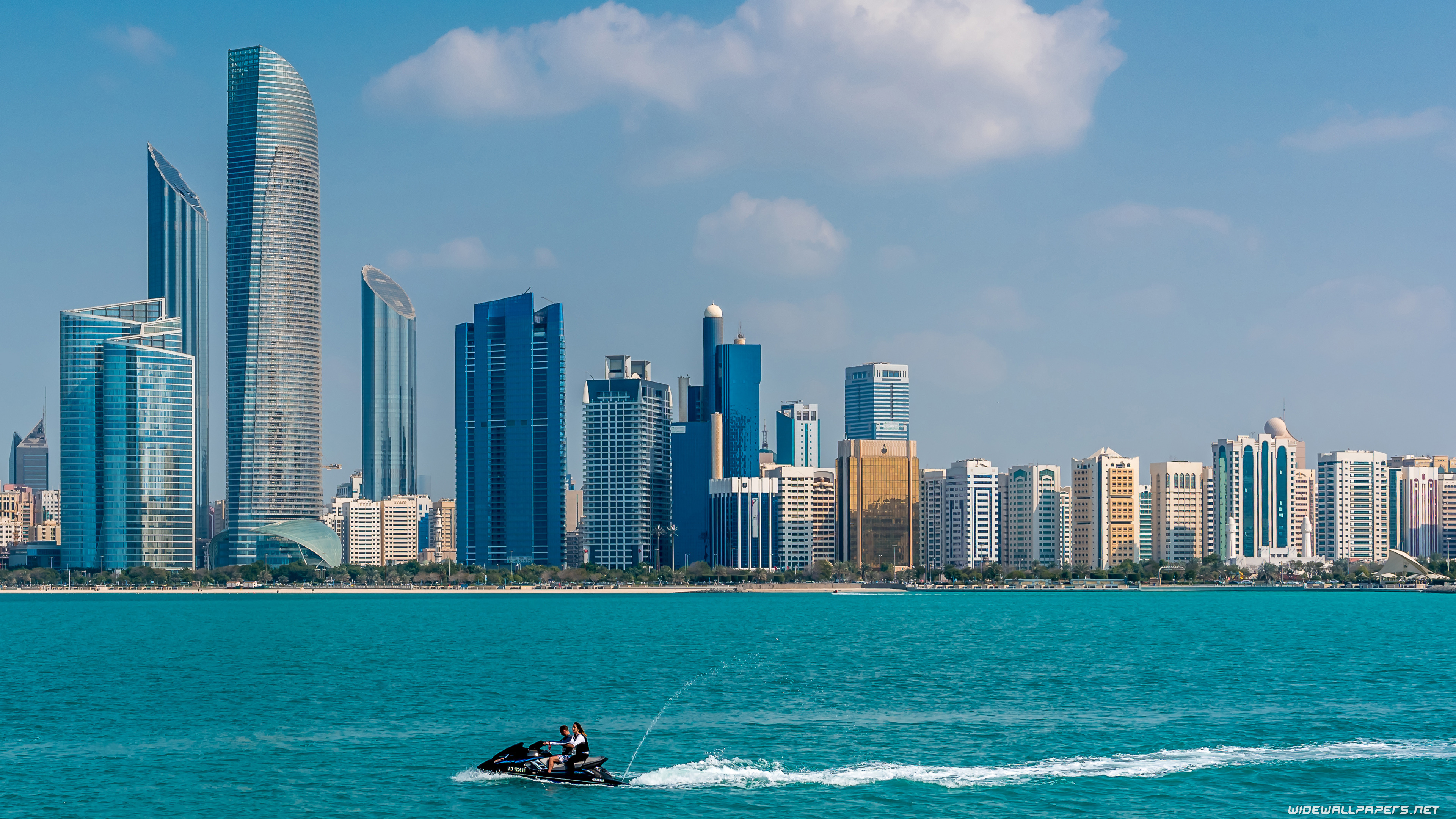 Abu Dhabi, Vibrant city, Ultra HD desktop wallpapers, Breathtaking views, 3840x2160 4K Desktop