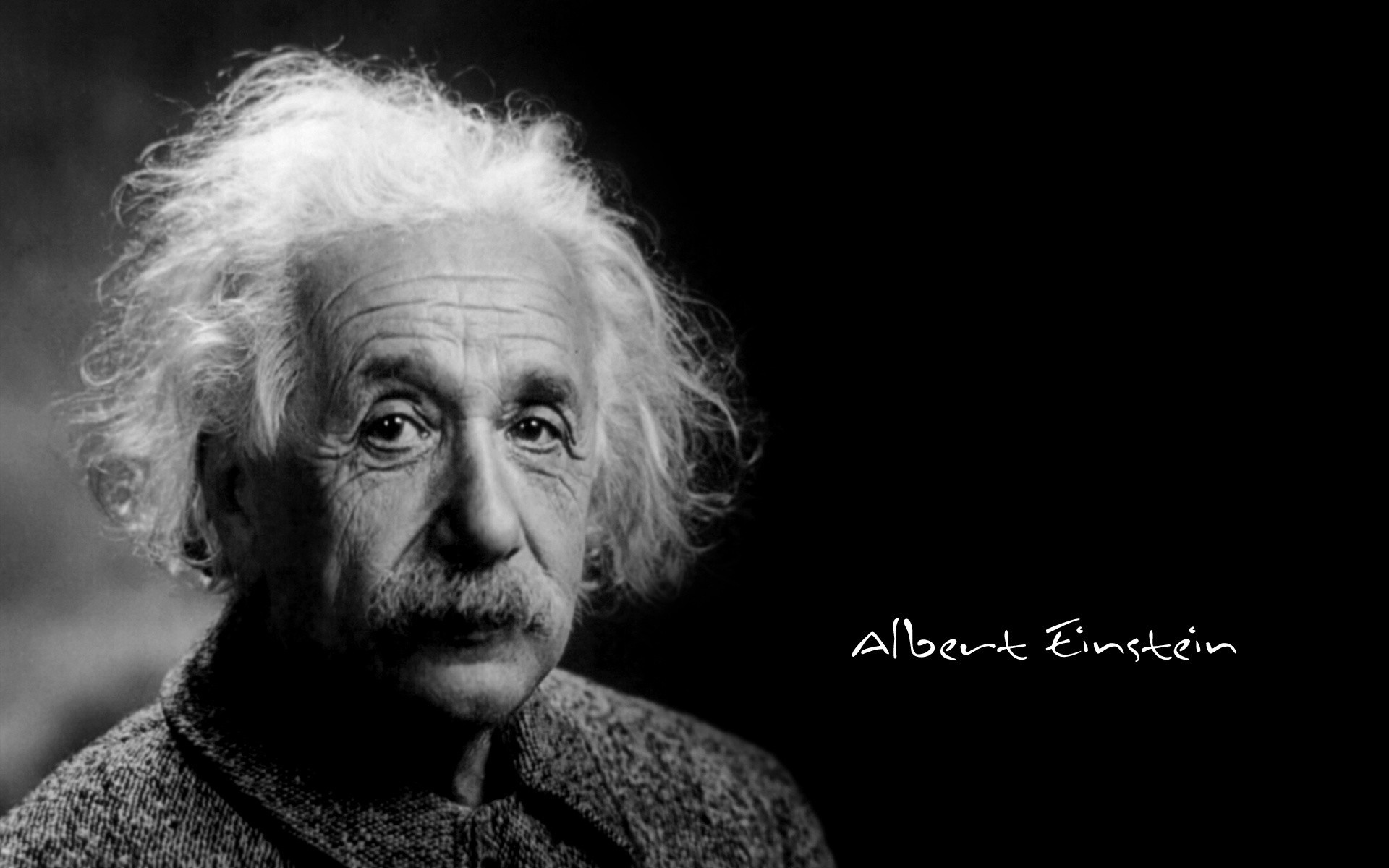 Einstein: Profoundly changed physics and ideas about space and time. 1920x1200 HD Wallpaper.