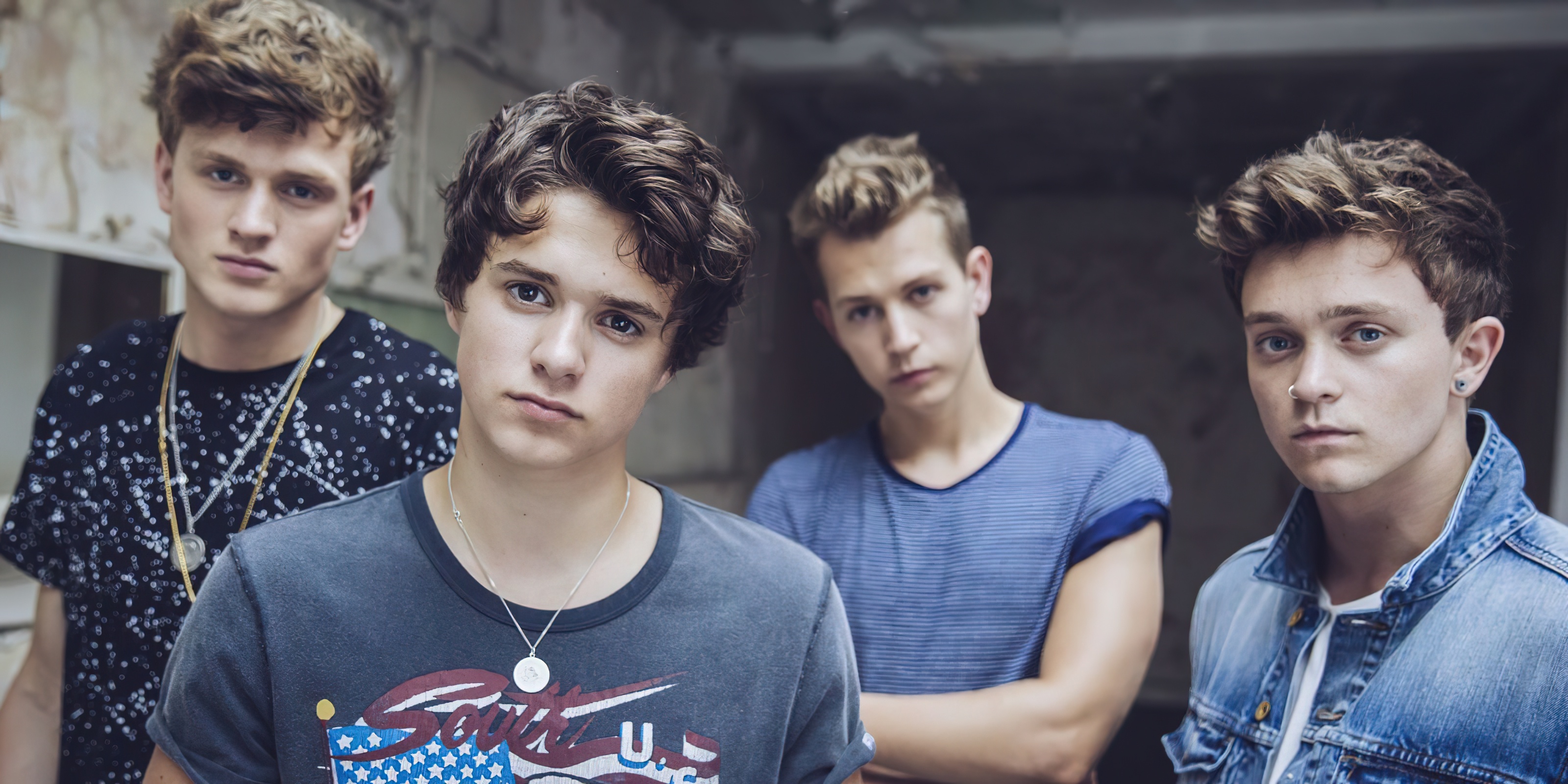 The Vamps, Music band, HD wallpapers and backgrounds, 3200x1600 Dual Screen Desktop