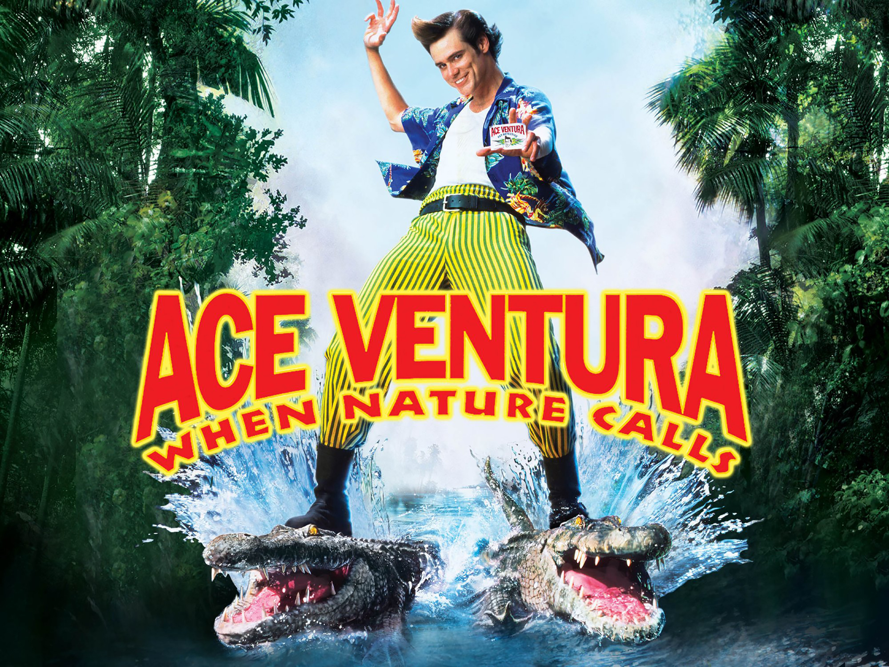 Jim Carrey, Ace Ventura, Nature calls, TV streaming, 2880x2160 HD Desktop