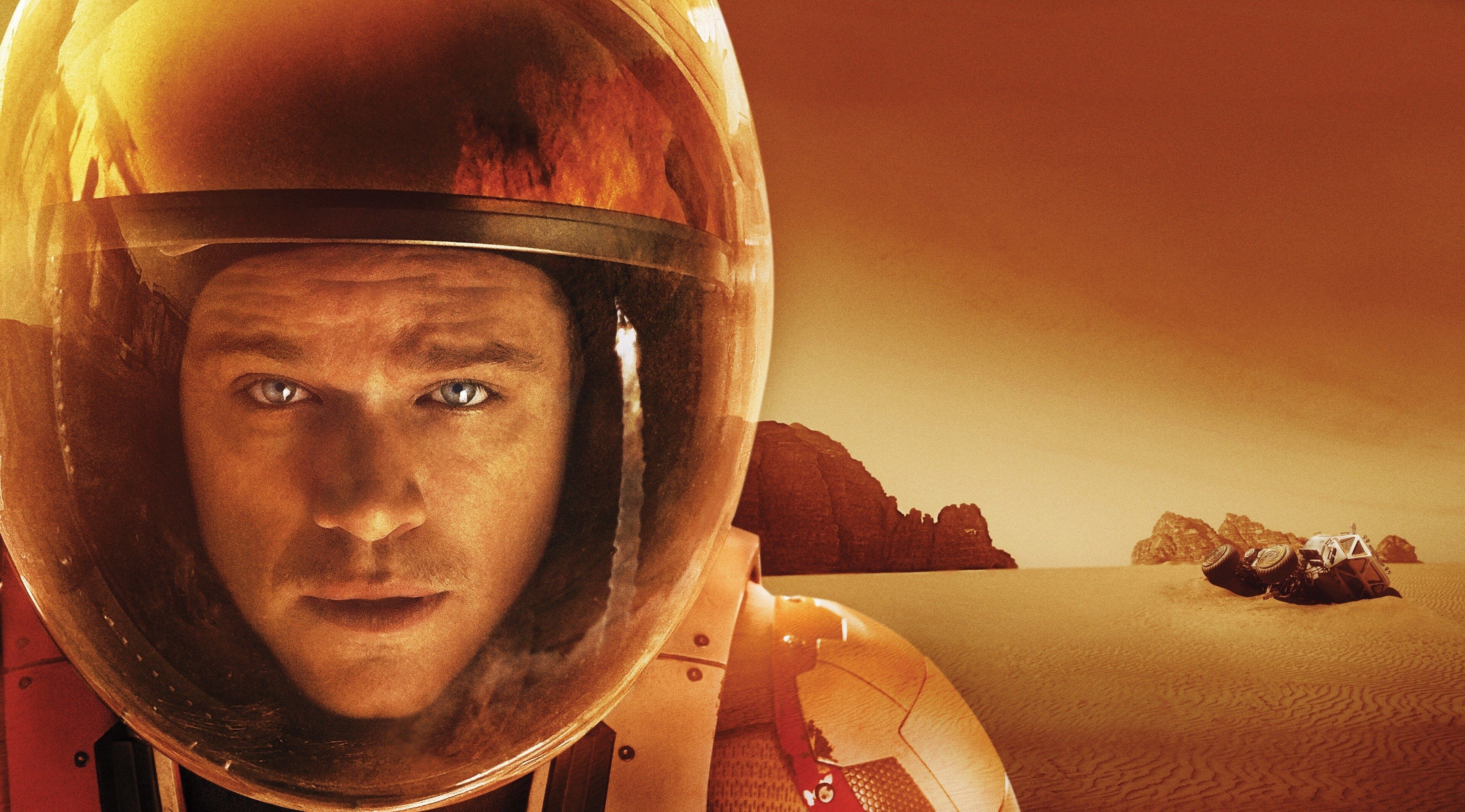 Matt Damon, The Martian, 4K download, Movies online, 3840x2130 HD Desktop