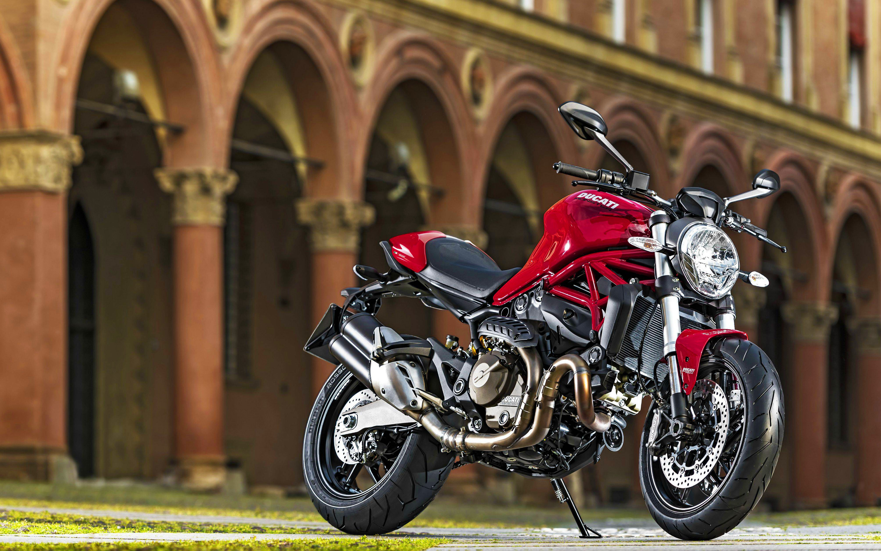 Ducati Monster, 821 model, HD wallpapers, Motorcycles, 2880x1800 HD Desktop