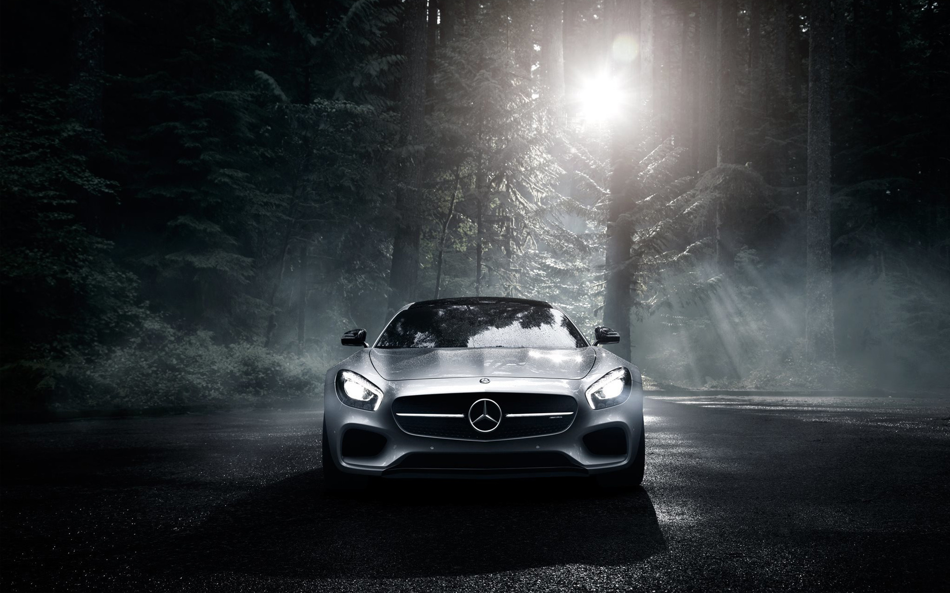 Mercedes-Benz AMG GT, Stunning performance, Luxury sports car, Exhilarating experience, 1920x1200 HD Desktop