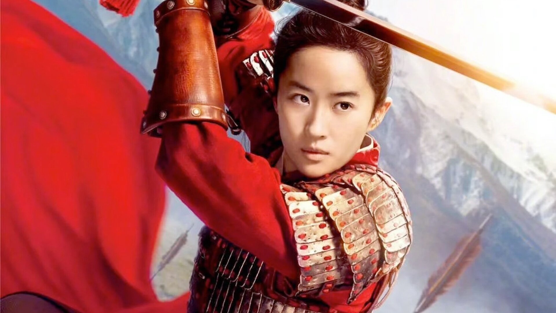 Mulan (Movie): China's legendary girl warrior, Animated Disney film. 1920x1080 Full HD Background.