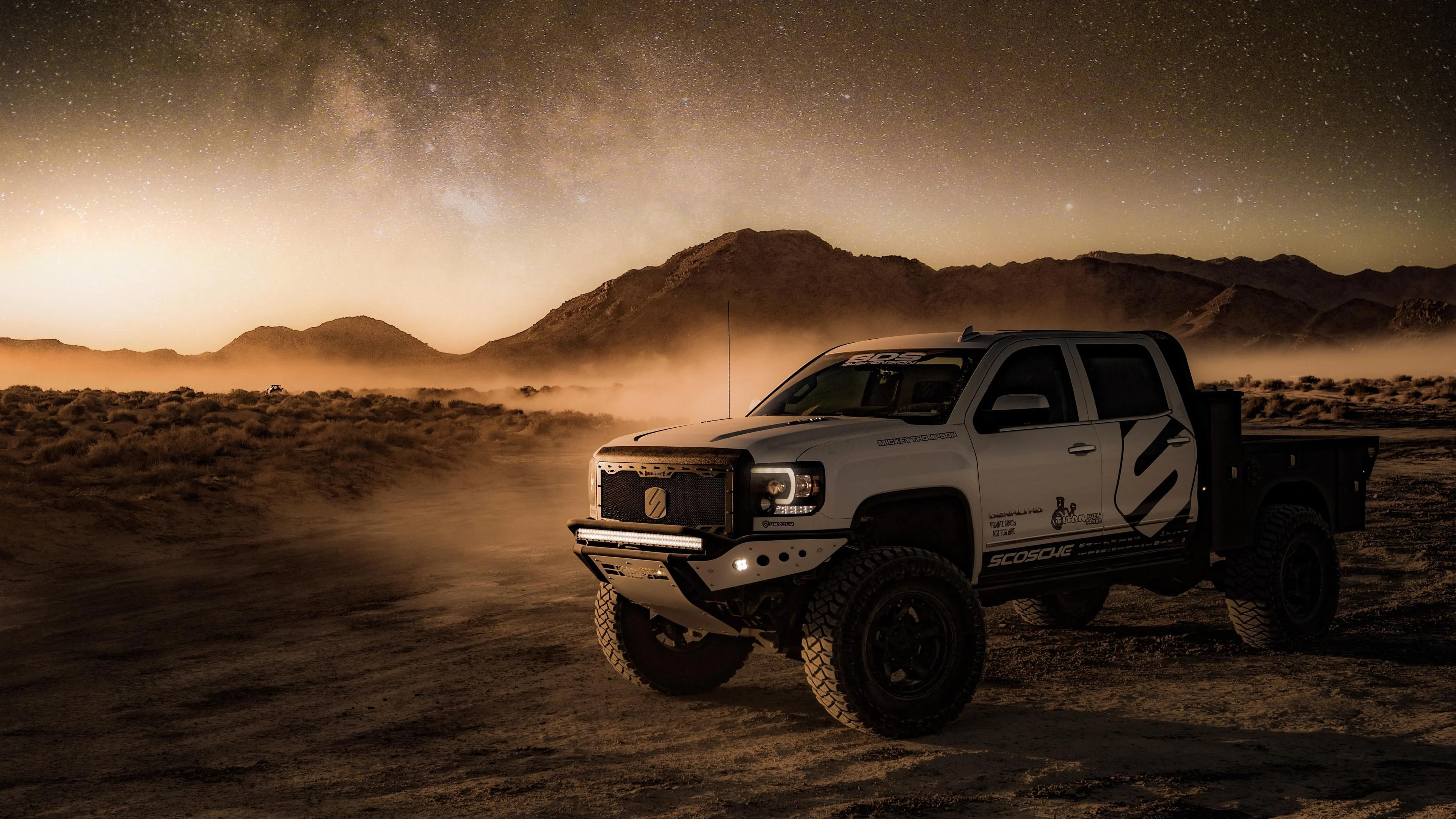 Off-road Driving: SUVs with higher ground clearance, Off-road use, Driving on sand. 3840x2160 4K Wallpaper.