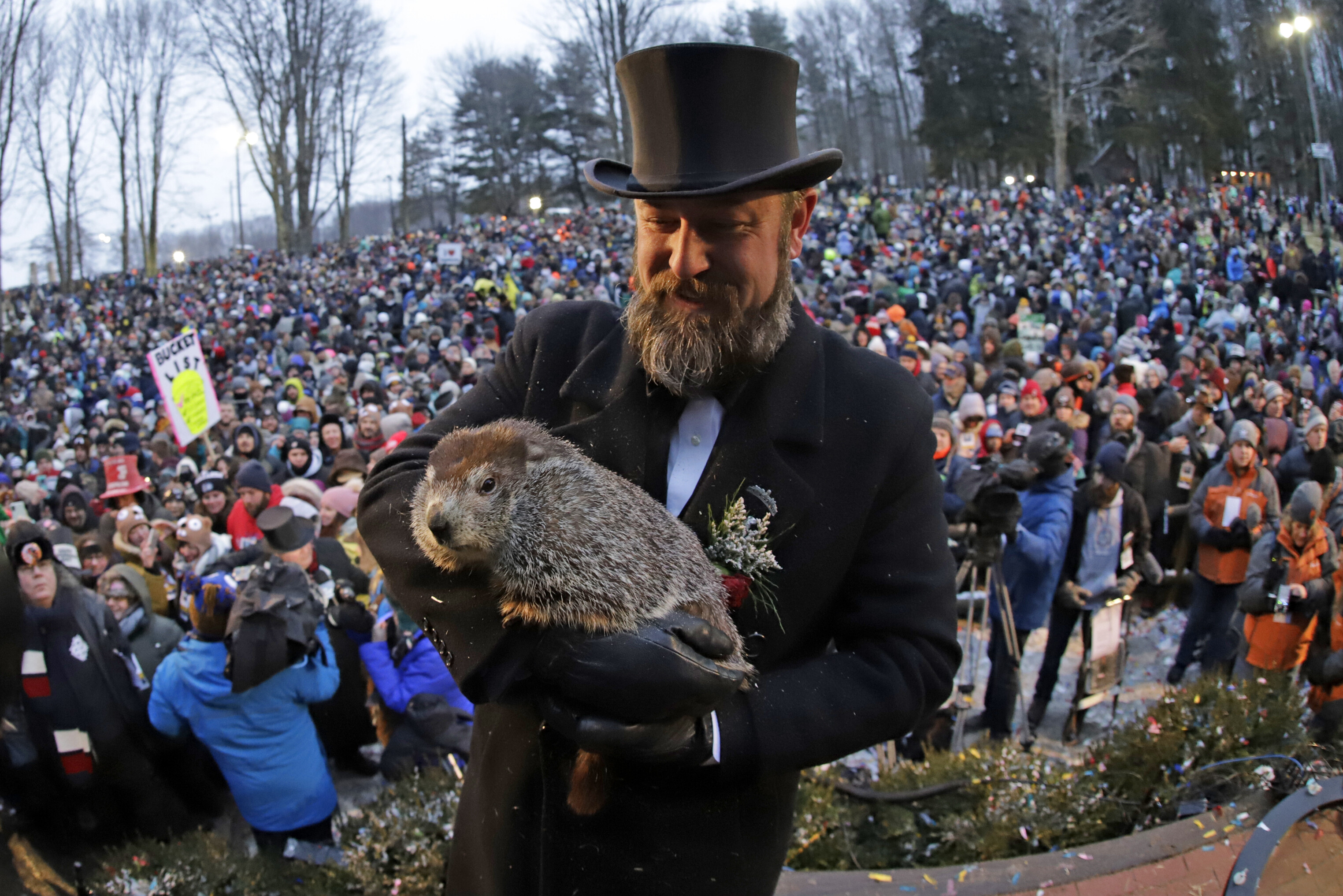 Groundhog Day (Holiday): It derives from the Pennsylvania Dutch superstition. 3050x2040 HD Wallpaper.
