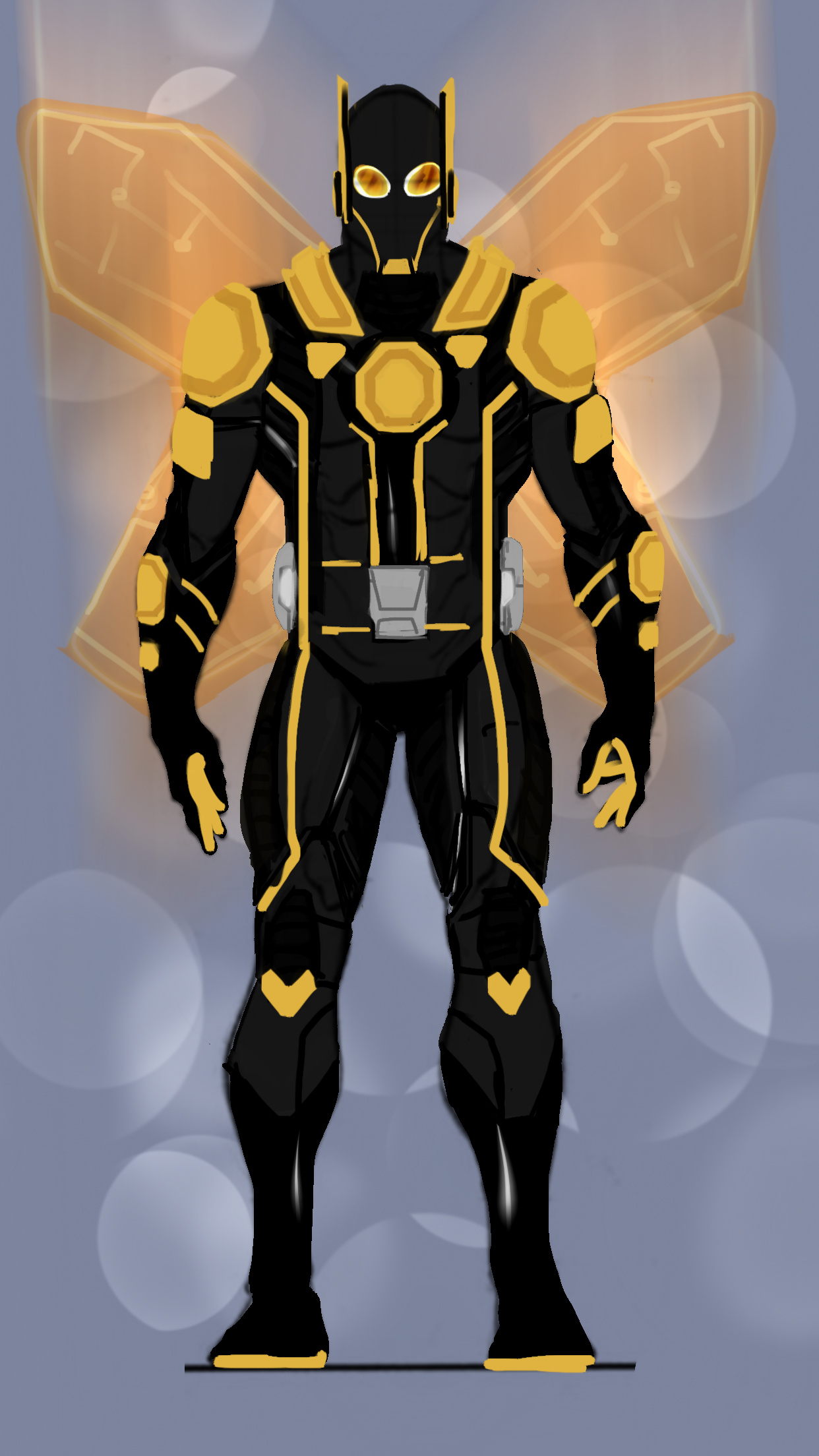 Yellowjacket, Marvel, Movies, Redesign, 1250x2210 HD Phone