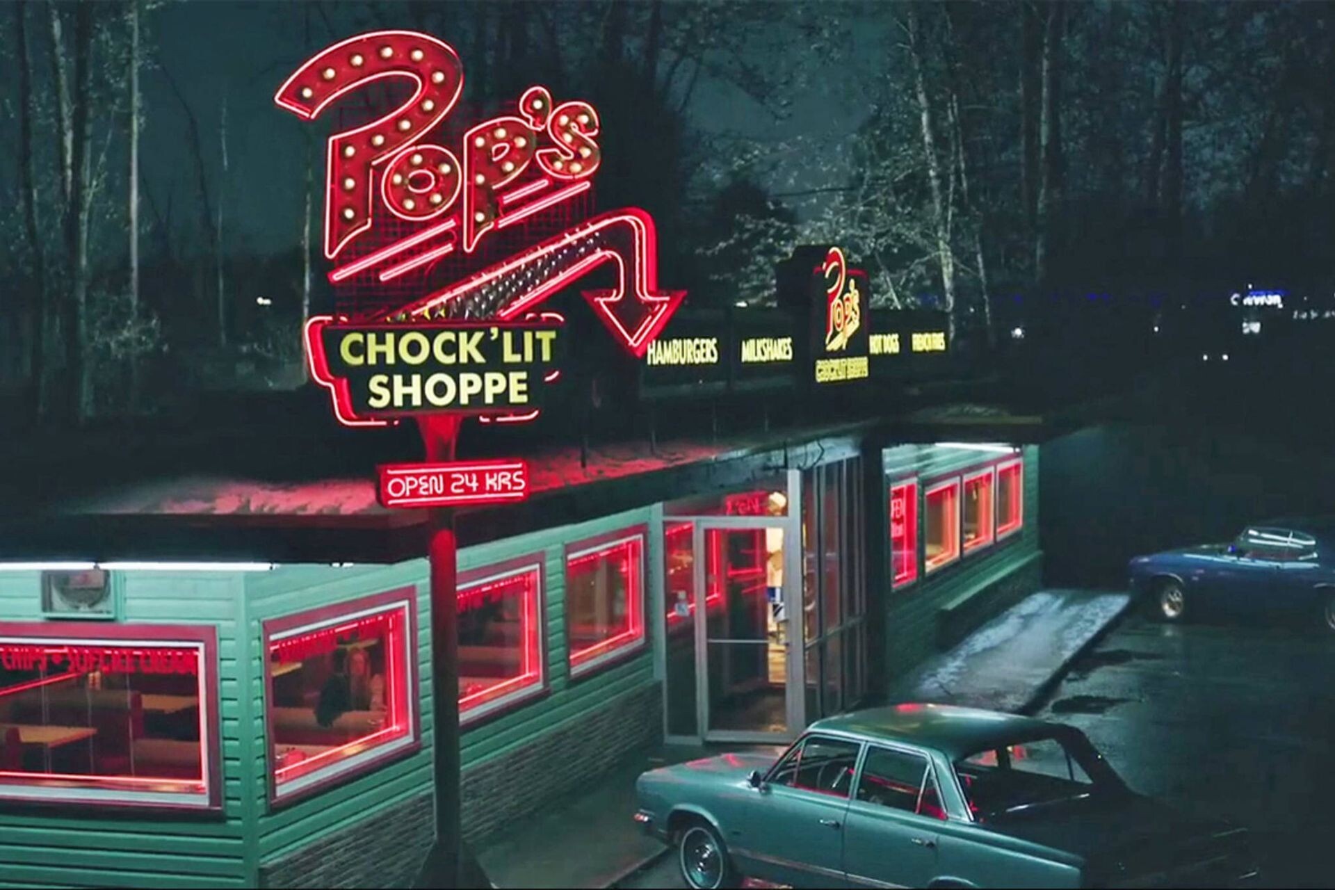 Riverdale (TV Series): Pop's, An American teen drama based on the characters of Archie Comics. 1920x1280 HD Background.