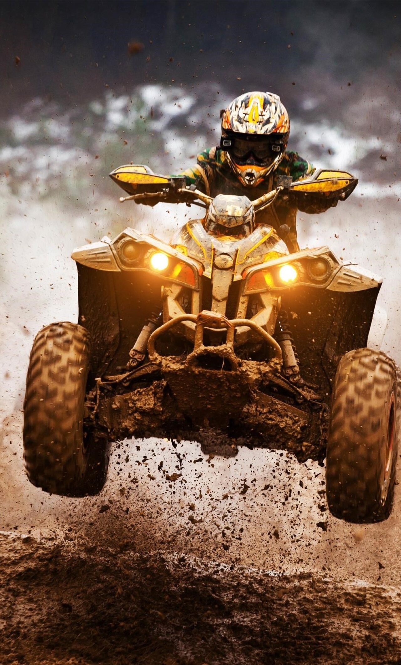 ATV, Motocross, iPhone 6 wallpapers, Adventure sport, 1280x2120 HD Phone